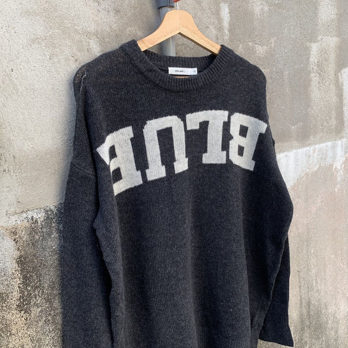 Homespun Knitwear × Japanese Brand Knit Baggy Knitwear Nico And Jumper Sweater Size US L / EU 52-54 / 3 - 3 Thumbnail