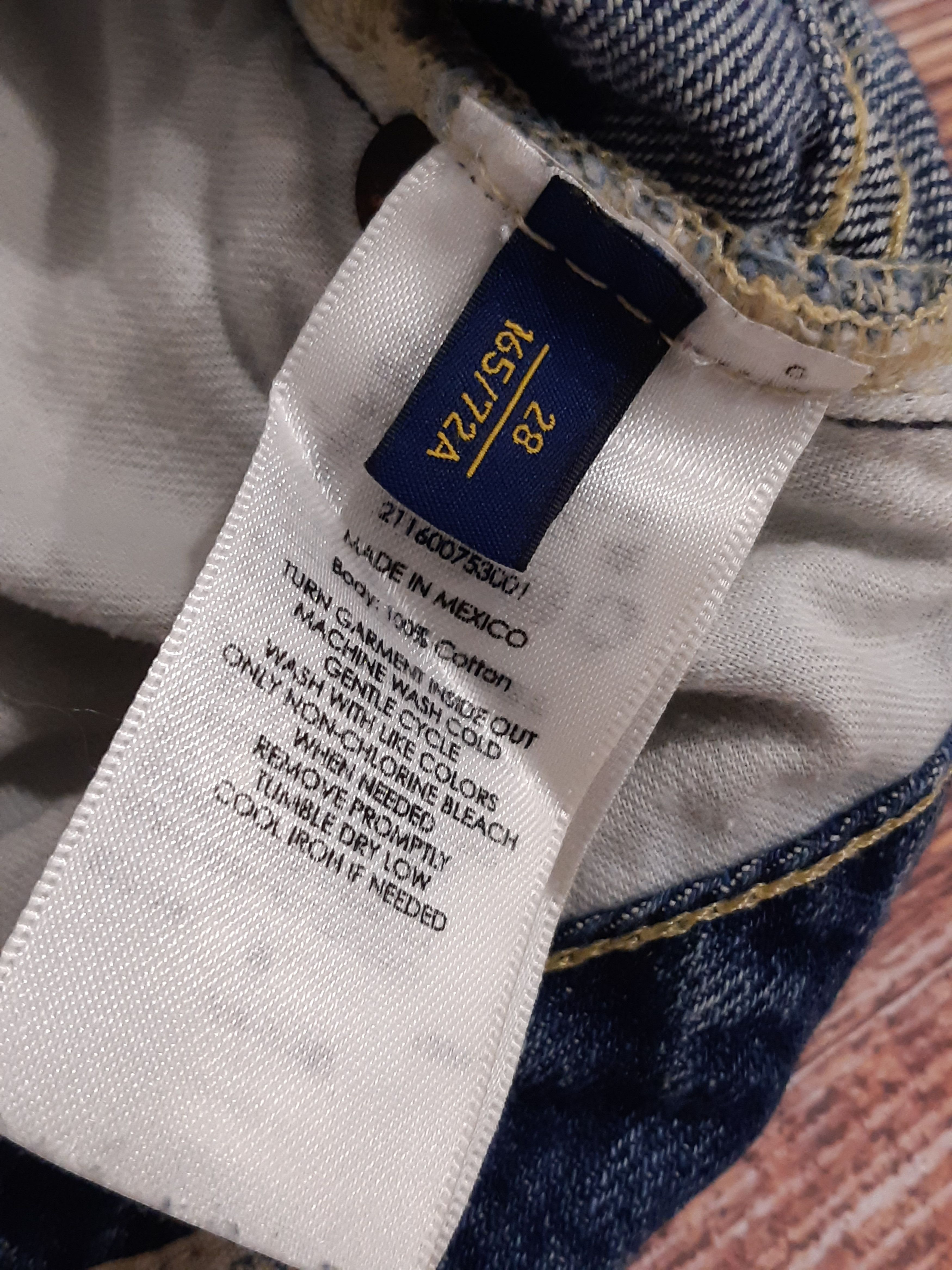 Polo Ralph Lauren × Vintage Ralph Lauren Jeans Vintage Patchworks Size 32" / US 10 / IT 46 - 12 Thumbnail