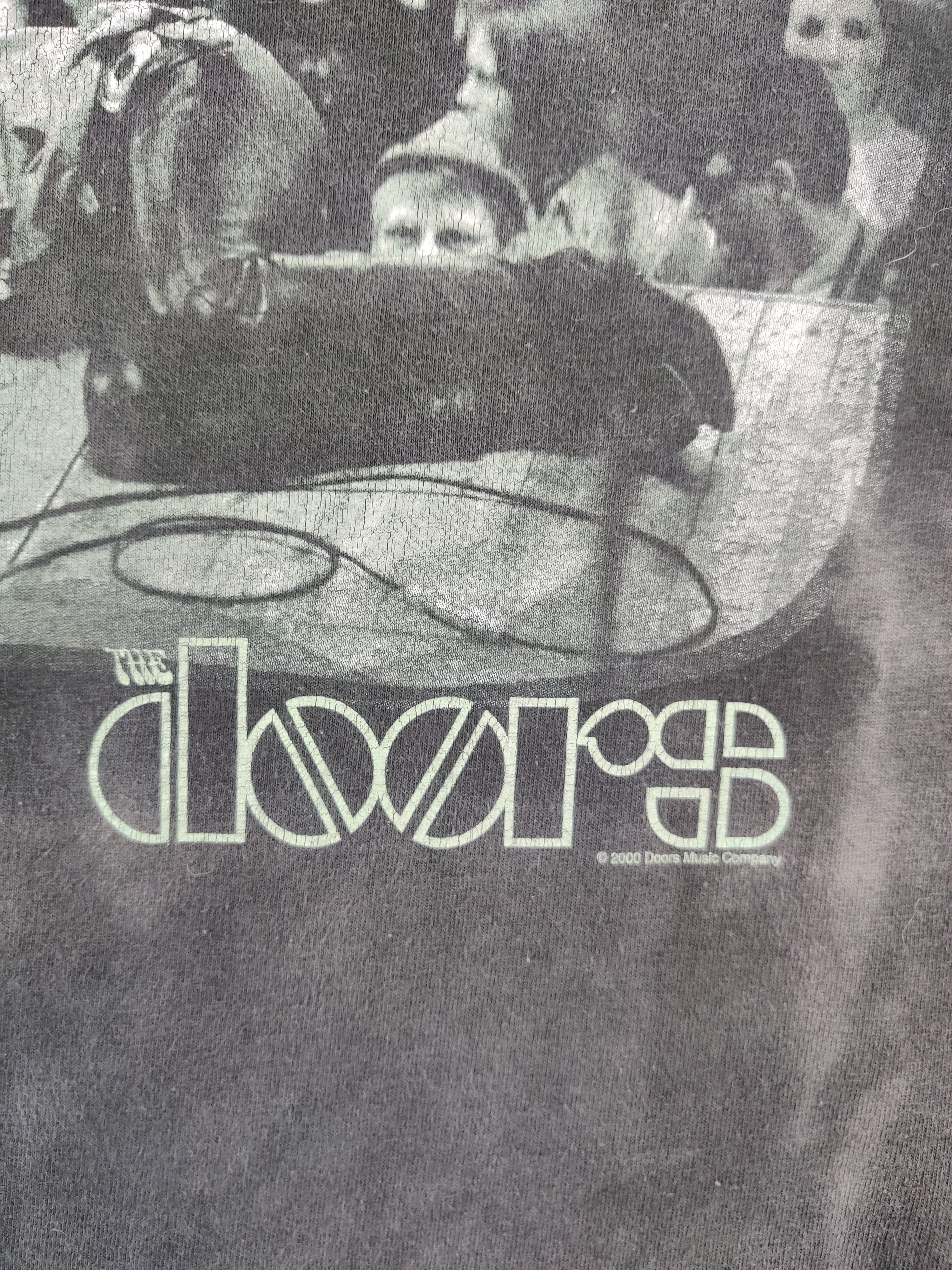 Band Tees Vintage The Doors Jim Morrison Sun Faded Tee Tshirt Size US M / EU 48-50 / 2 - 6 Thumbnail