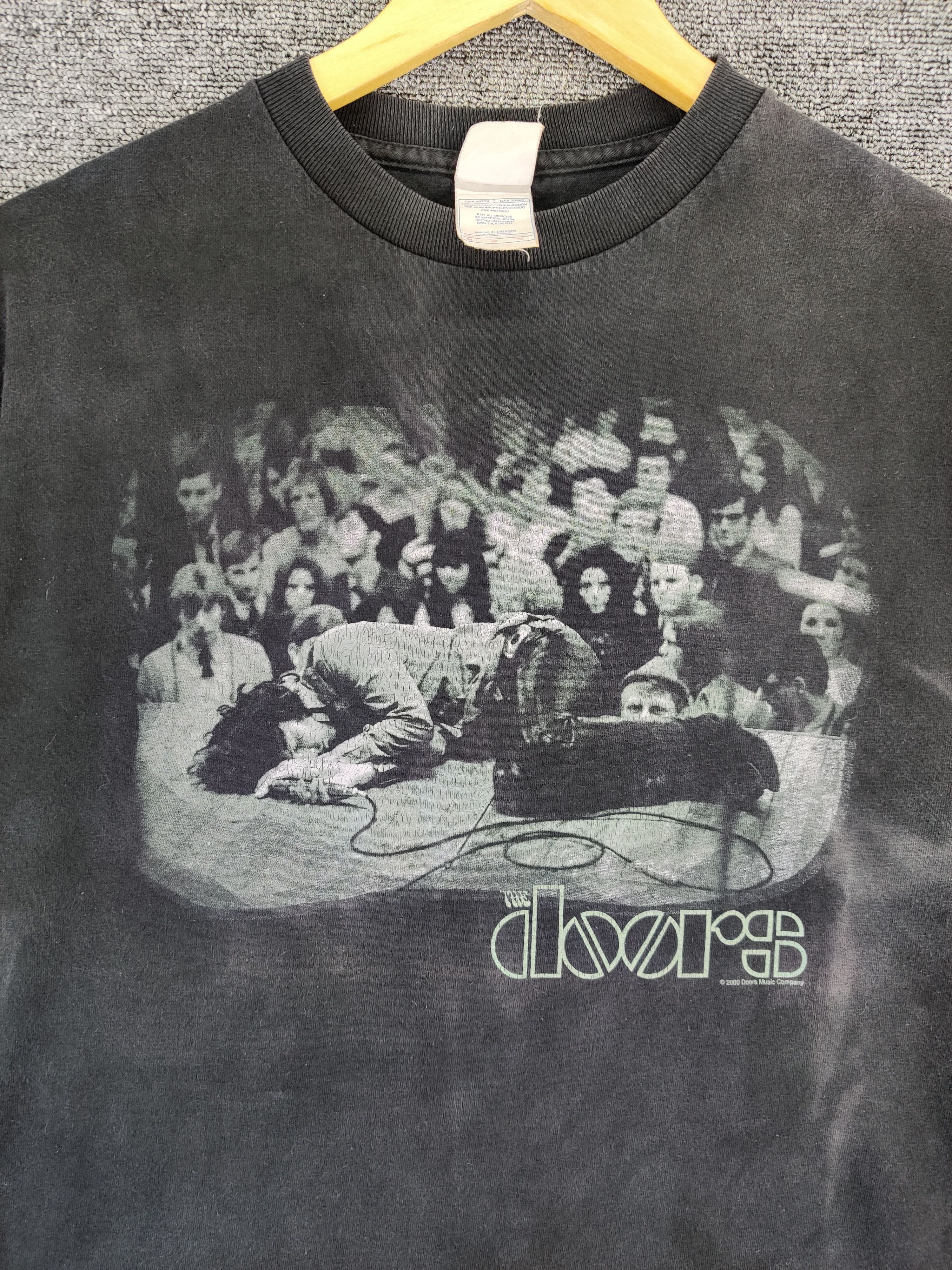 Band Tees Vintage The Doors Jim Morrison Sun Faded Tee Tshirt Size US M / EU 48-50 / 2 - 4 Thumbnail