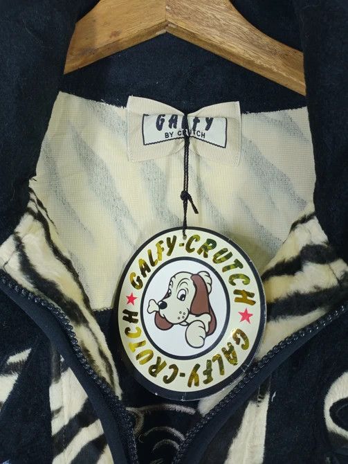 Cartoon Network × Japanese Brand × Vintage RARE VINTAGE GALFY BY CRUTCH BIG LOGO JACKET Size US L / EU 52-54 / 3 - 7 Thumbnail