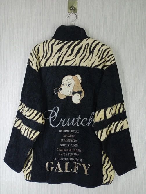 Cartoon Network × Japanese Brand × Vintage RARE VINTAGE GALFY BY CRUTCH BIG LOGO JACKET Size US L / EU 52-54 / 3 - 3 Thumbnail