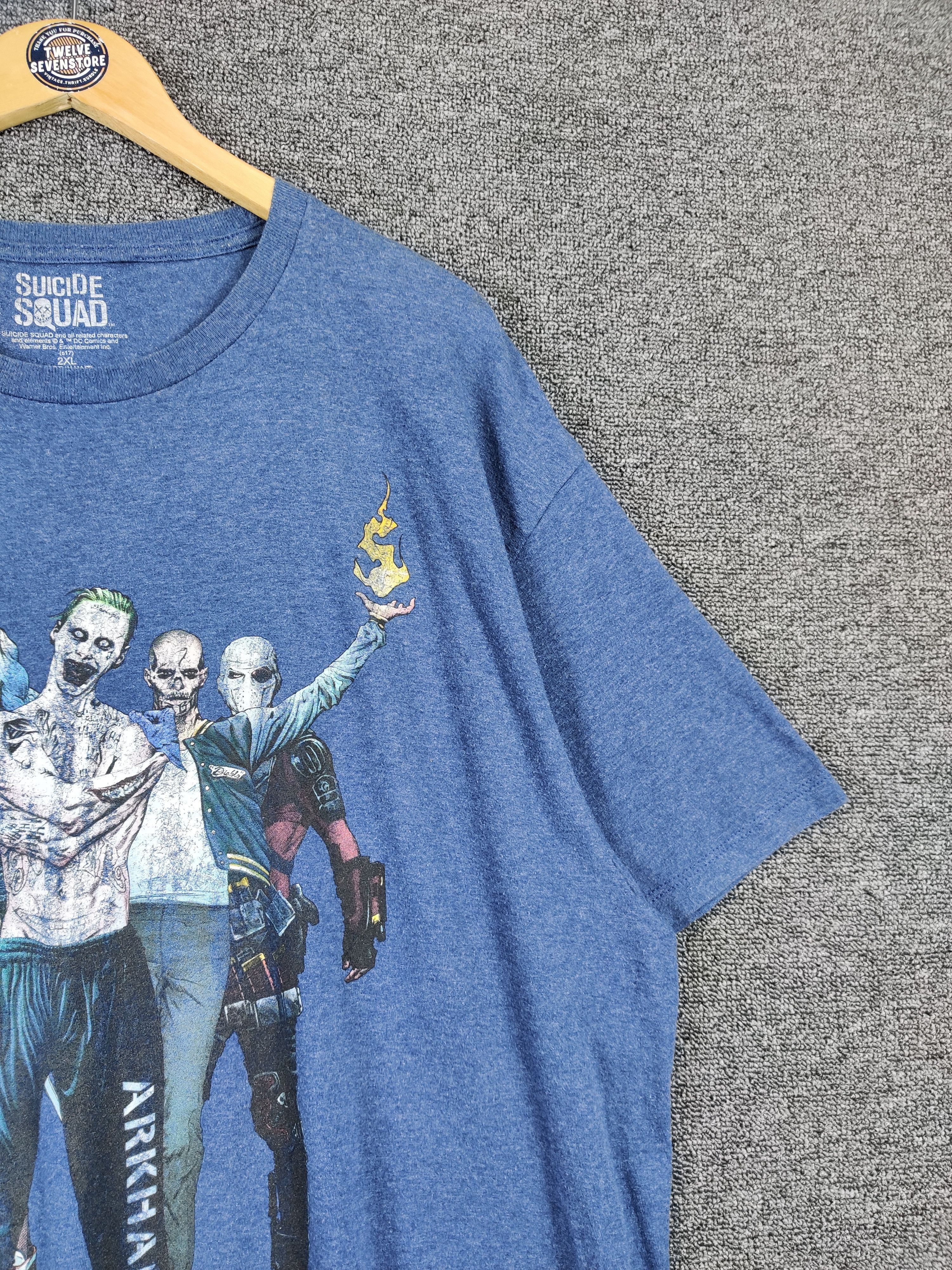 DC Comics Vintage Dc Comics Suicide Squad Joker Tee Tshirt Size US XXL / EU 58 / 5 - 3 Thumbnail