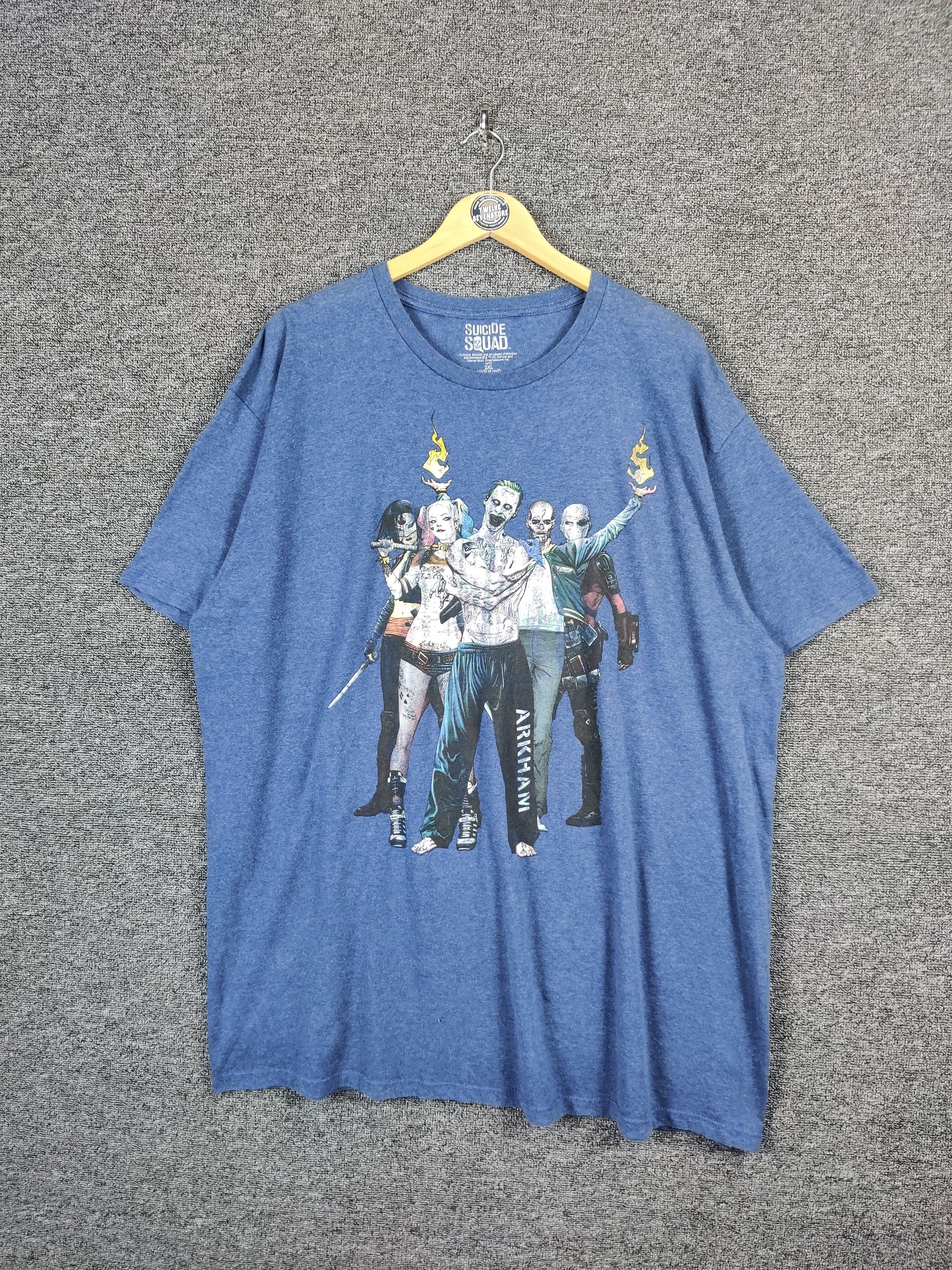 DC Comics Vintage Dc Comics Suicide Squad Joker Tee Tshirt Size US XXL / EU 58 / 5 - 2 Thumbnail