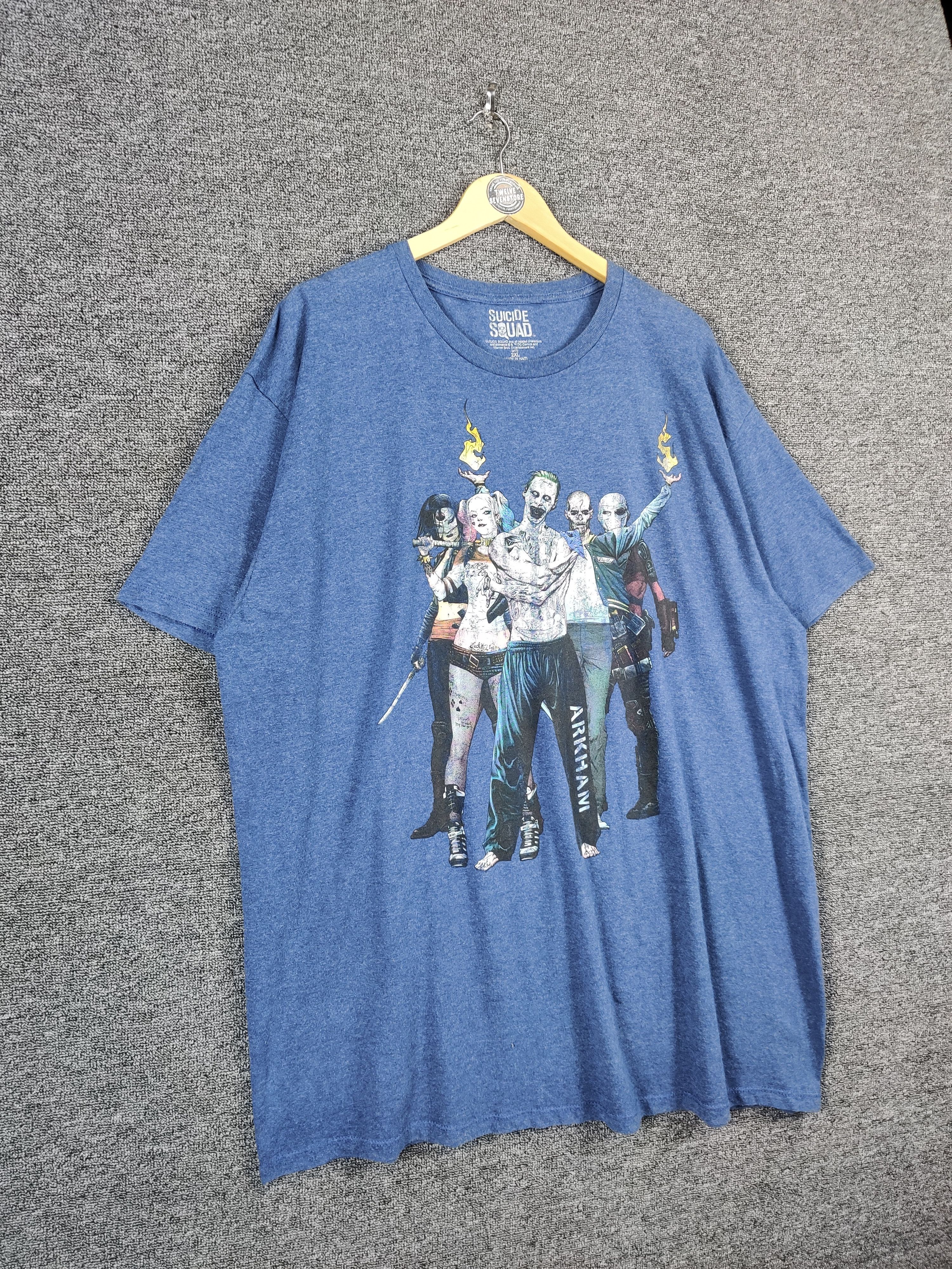DC Comics Vintage Dc Comics Suicide Squad Joker Tee Tshirt Size US XXL / EU 58 / 5 - 6 Thumbnail
