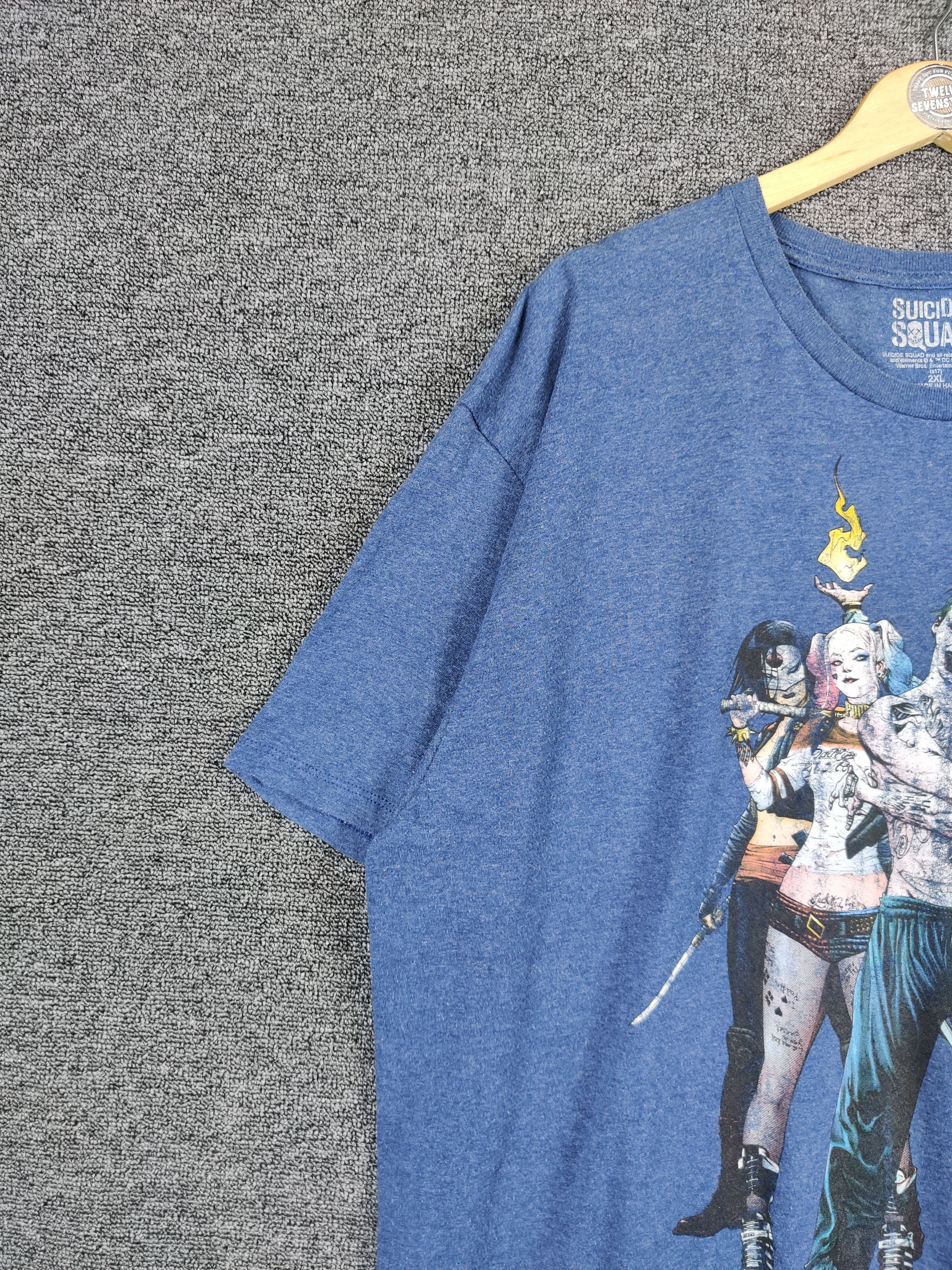 DC Comics Vintage Dc Comics Suicide Squad Joker Tee Tshirt Size US XXL / EU 58 / 5 - 5 Thumbnail