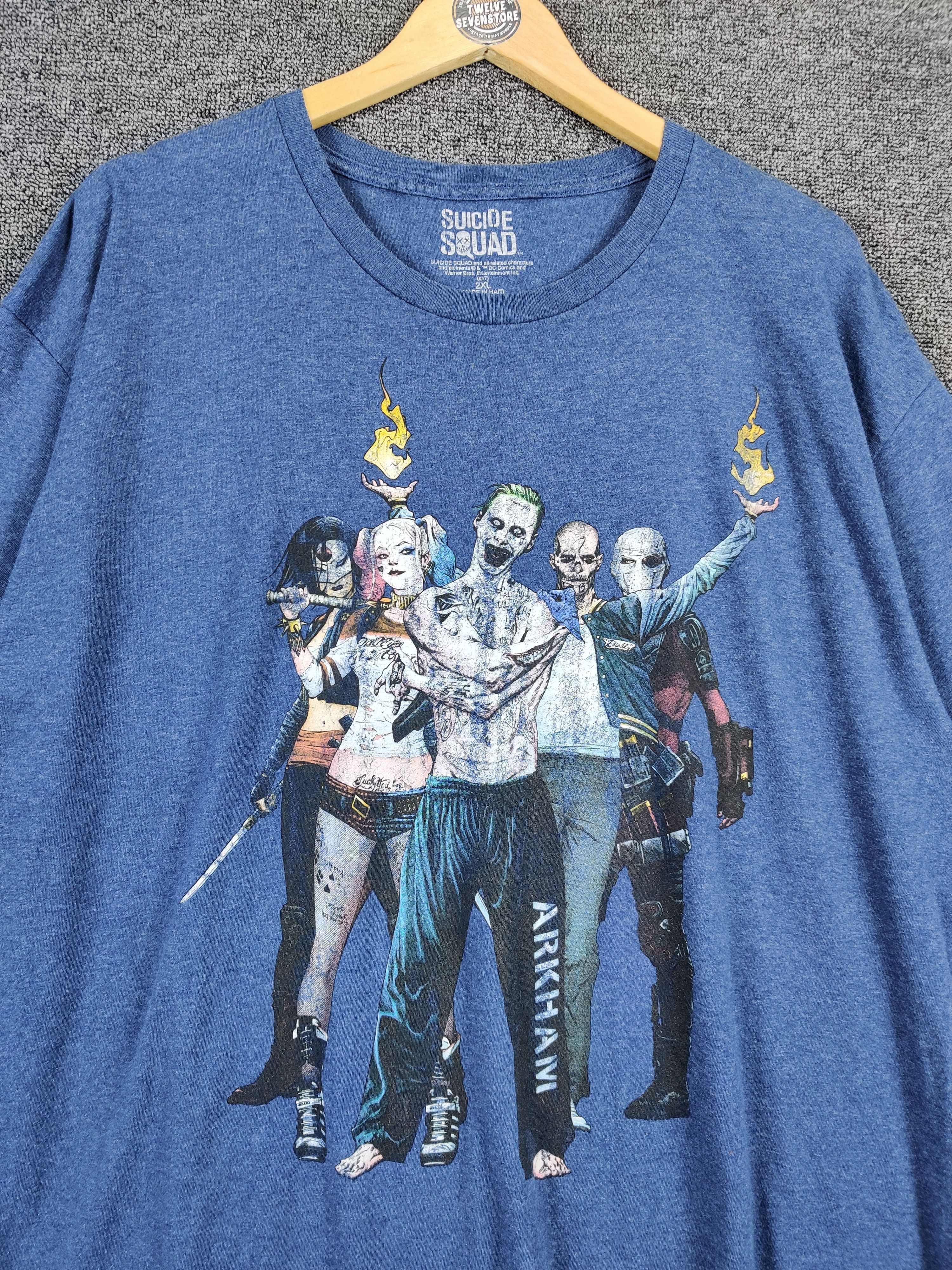 DC Comics Vintage Dc Comics Suicide Squad Joker Tee Tshirt Size US XXL / EU 58 / 5 - 4 Thumbnail