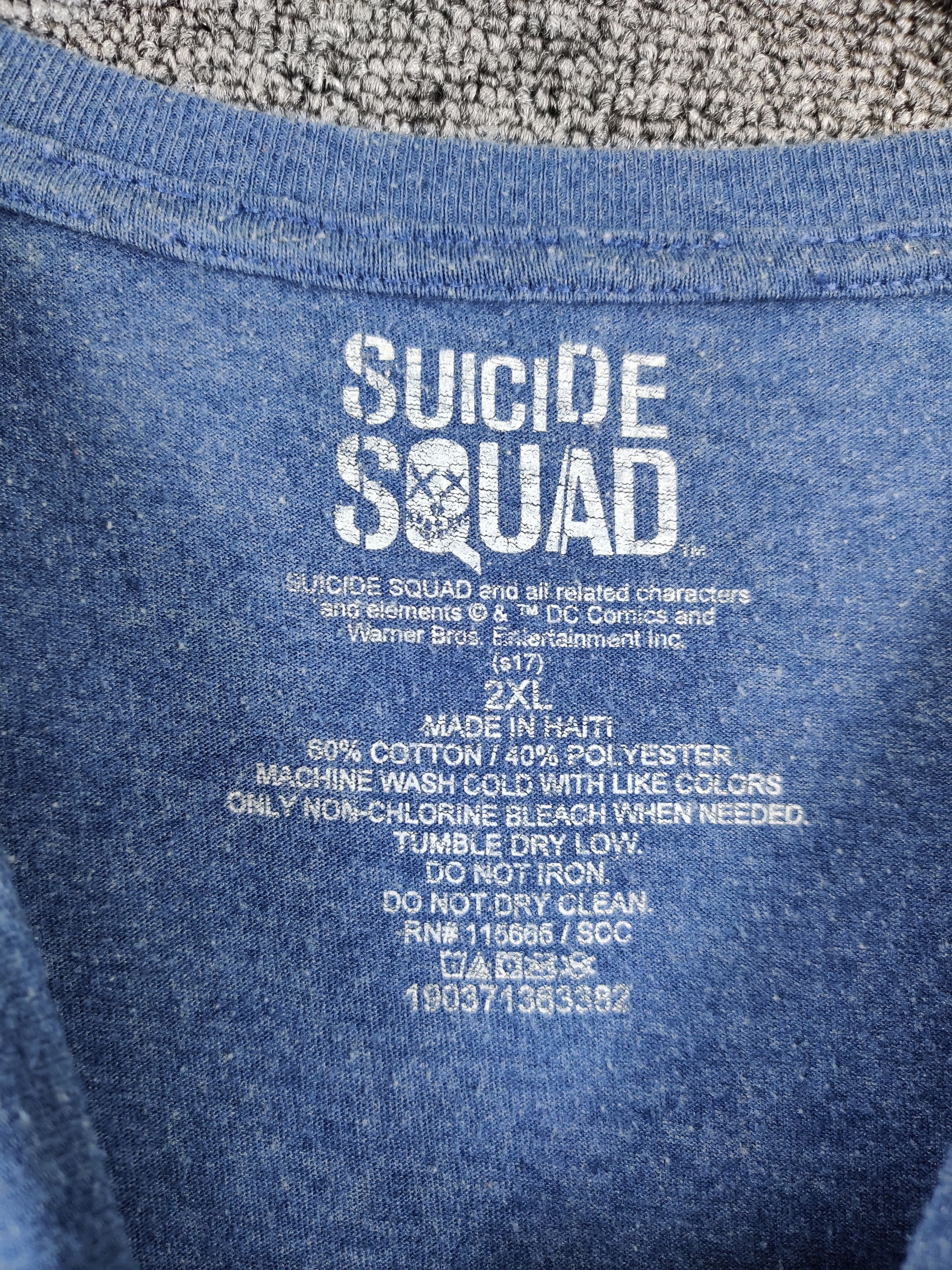 DC Comics Vintage Dc Comics Suicide Squad Joker Tee Tshirt Size US XXL / EU 58 / 5 - 7 Thumbnail