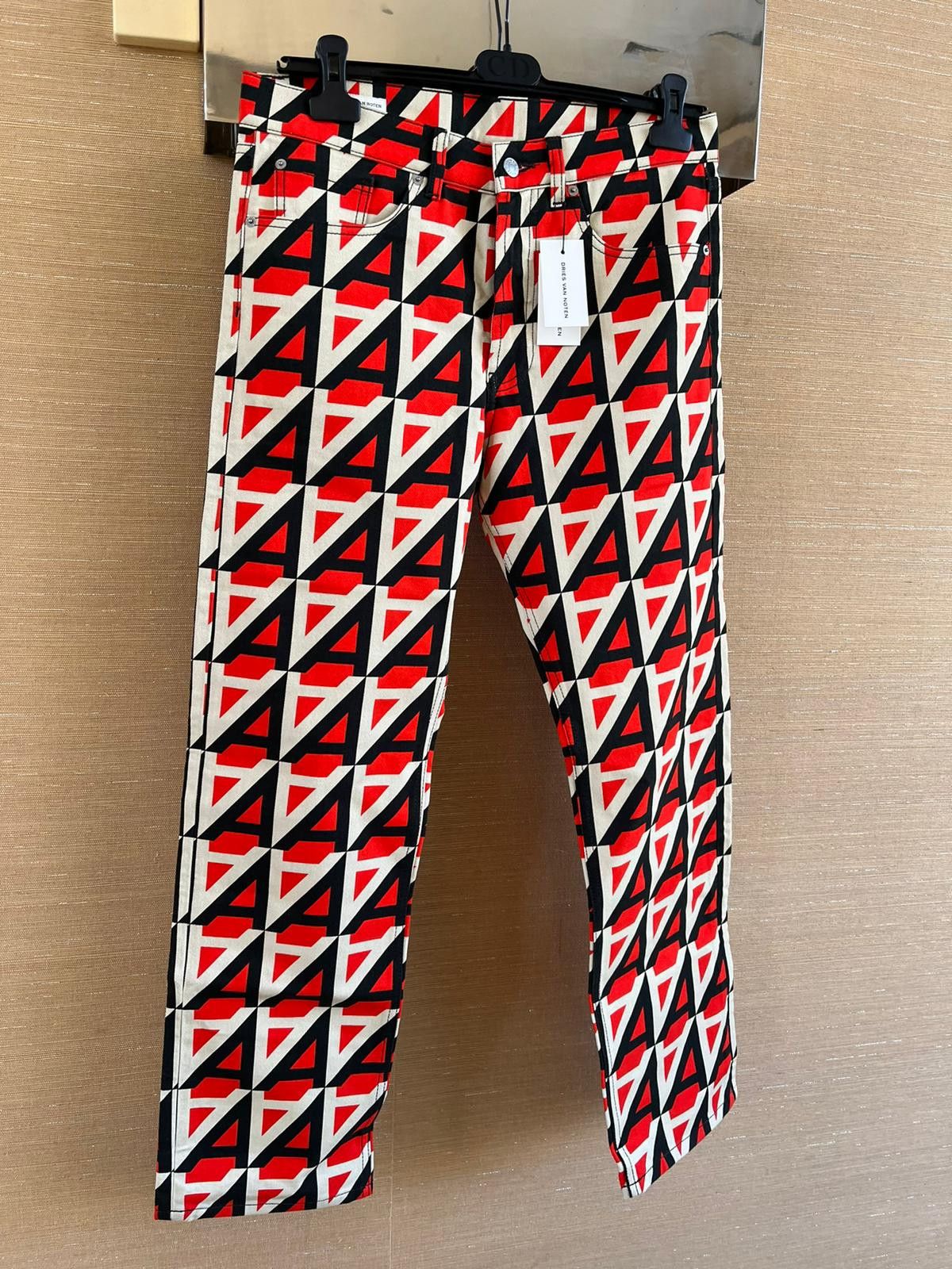 Dries Van Noten Pants in Black / Multi Size US 32 / EU 48 - 3 Thumbnail