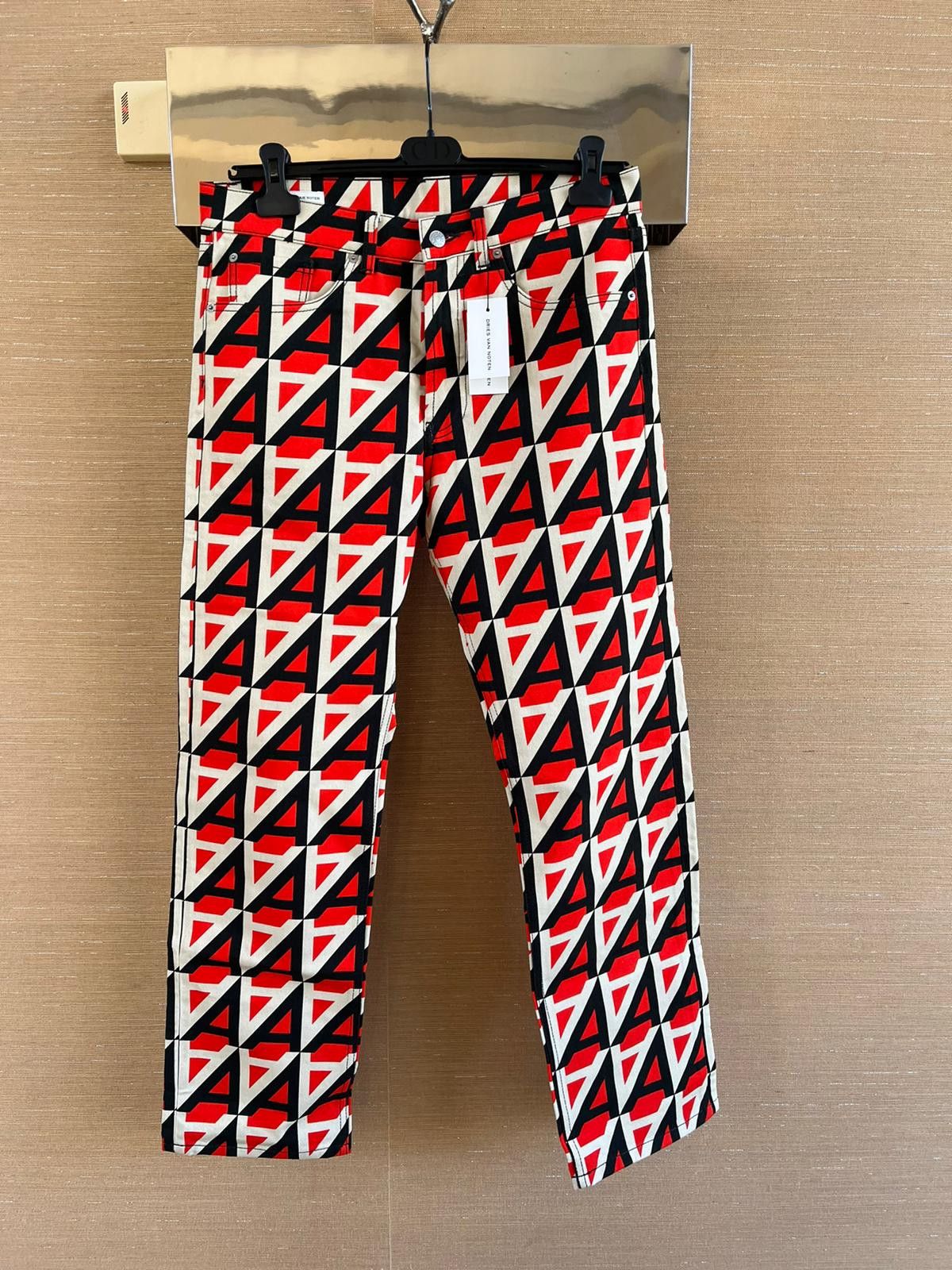 Dries Van Noten Pants in Black / Multi Size US 32 / EU 48 - 5 Thumbnail