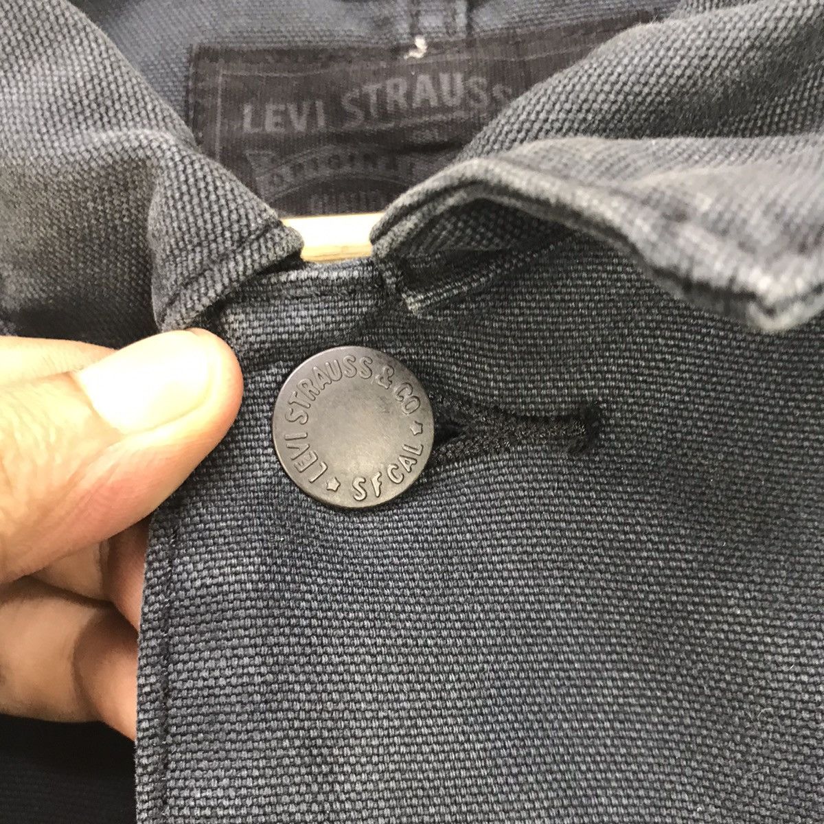 Levi's Vintage Levi’s Workers Duck Canvas Chore Jacket Size US S / EU 44-46 / 1 - 9 Thumbnail