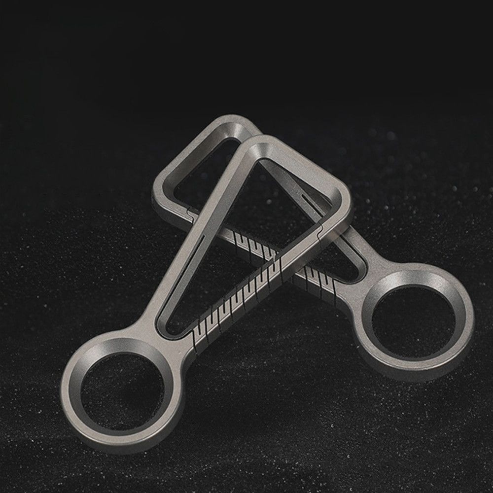 Other Titanium Belt Buckle Key Ring EDC Keychain Camping Tool Size ONE SIZE - 4 Thumbnail
