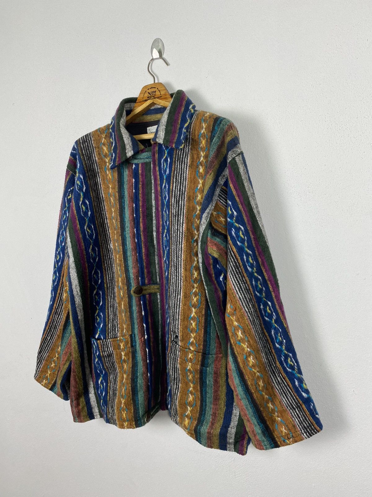 Coogi × Japanese Brand FLEECE JACKET BY JAPANESE BRAND VEENA TRADING LARGE SIZE Size US L / EU 52-54 / 3 - 2 Thumbnail