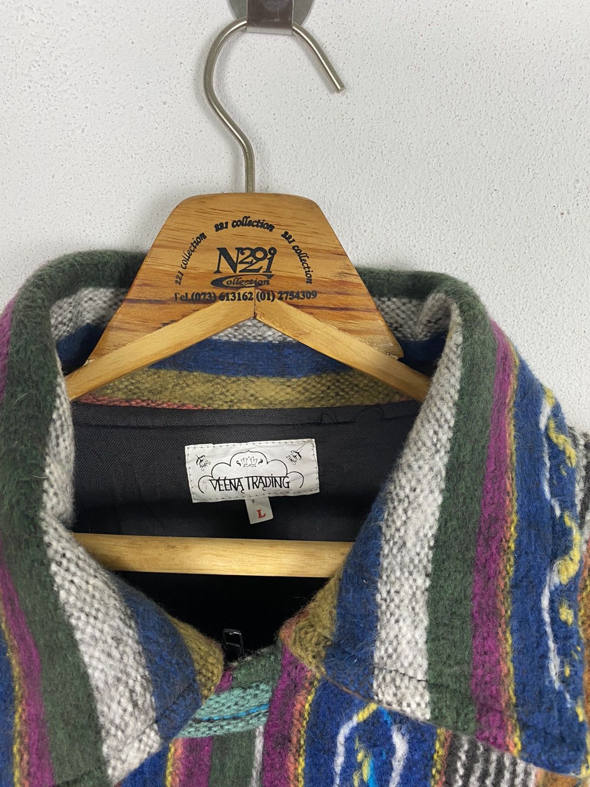Coogi × Japanese Brand FLEECE JACKET BY JAPANESE BRAND VEENA TRADING LARGE SIZE Size US L / EU 52-54 / 3 - 5 Thumbnail