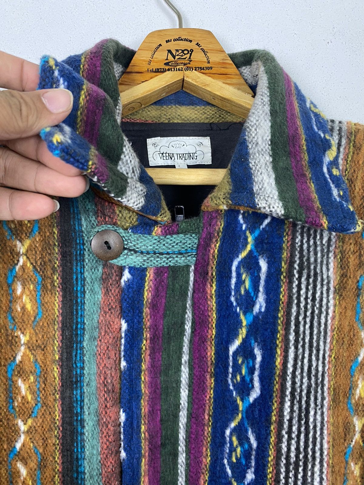 Coogi × Japanese Brand FLEECE JACKET BY JAPANESE BRAND VEENA TRADING LARGE SIZE Size US L / EU 52-54 / 3 - 7 Thumbnail