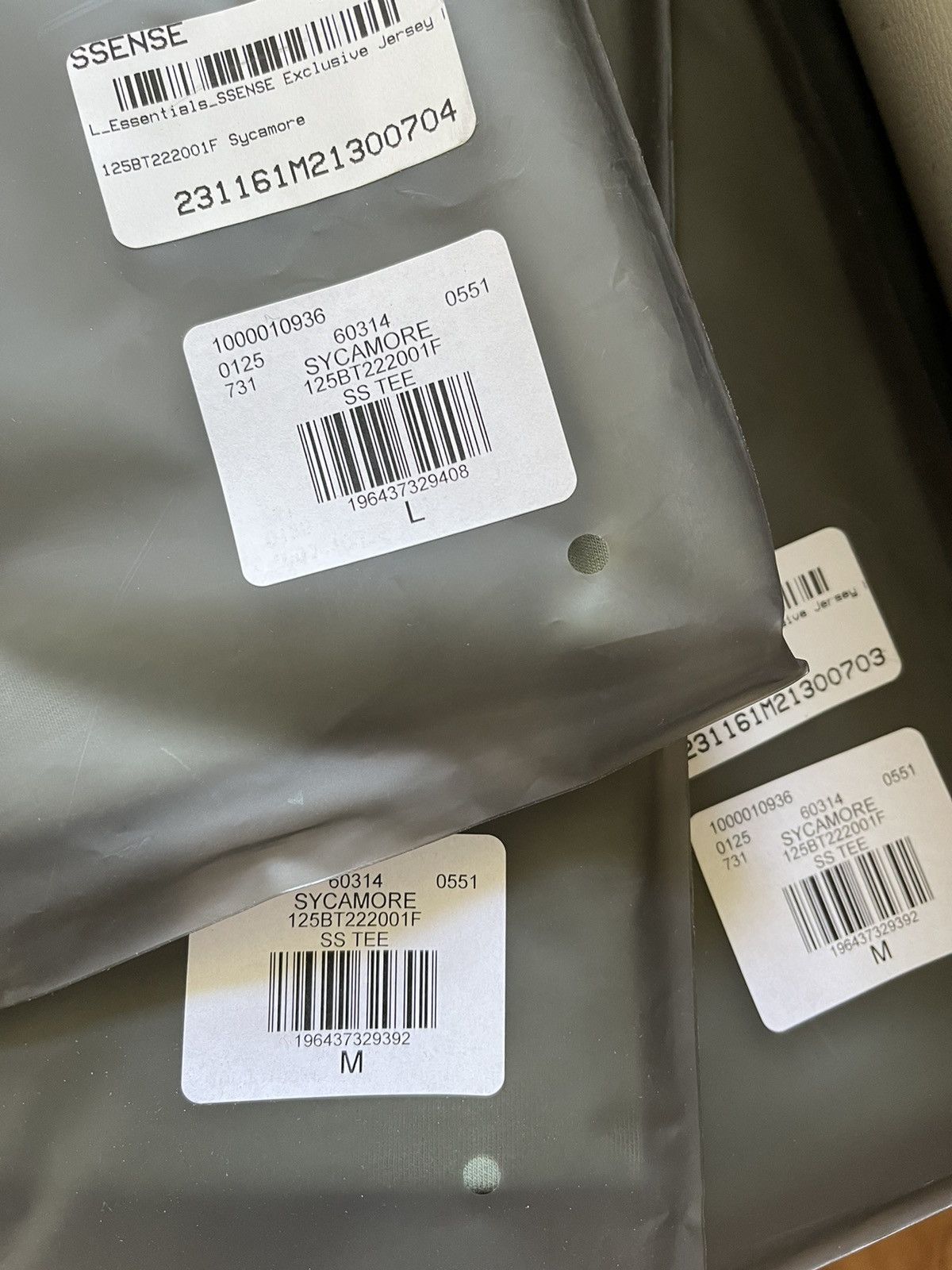 Essentials × FOG × Fear of God FOG - Essentials Fear Of God Sycamore SS23 T-Shirt Sz (L) Size US L / EU 52-54 / 3 - 8 Thumbnail