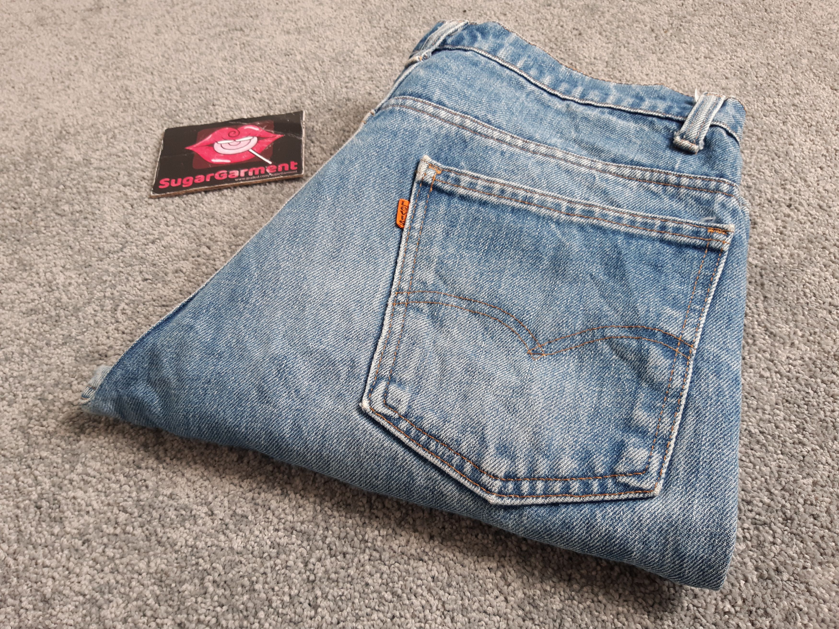 Levi's Levis 517 Jeans Bootcut Orange Tab Vintage Size US 33 - 11 Thumbnail