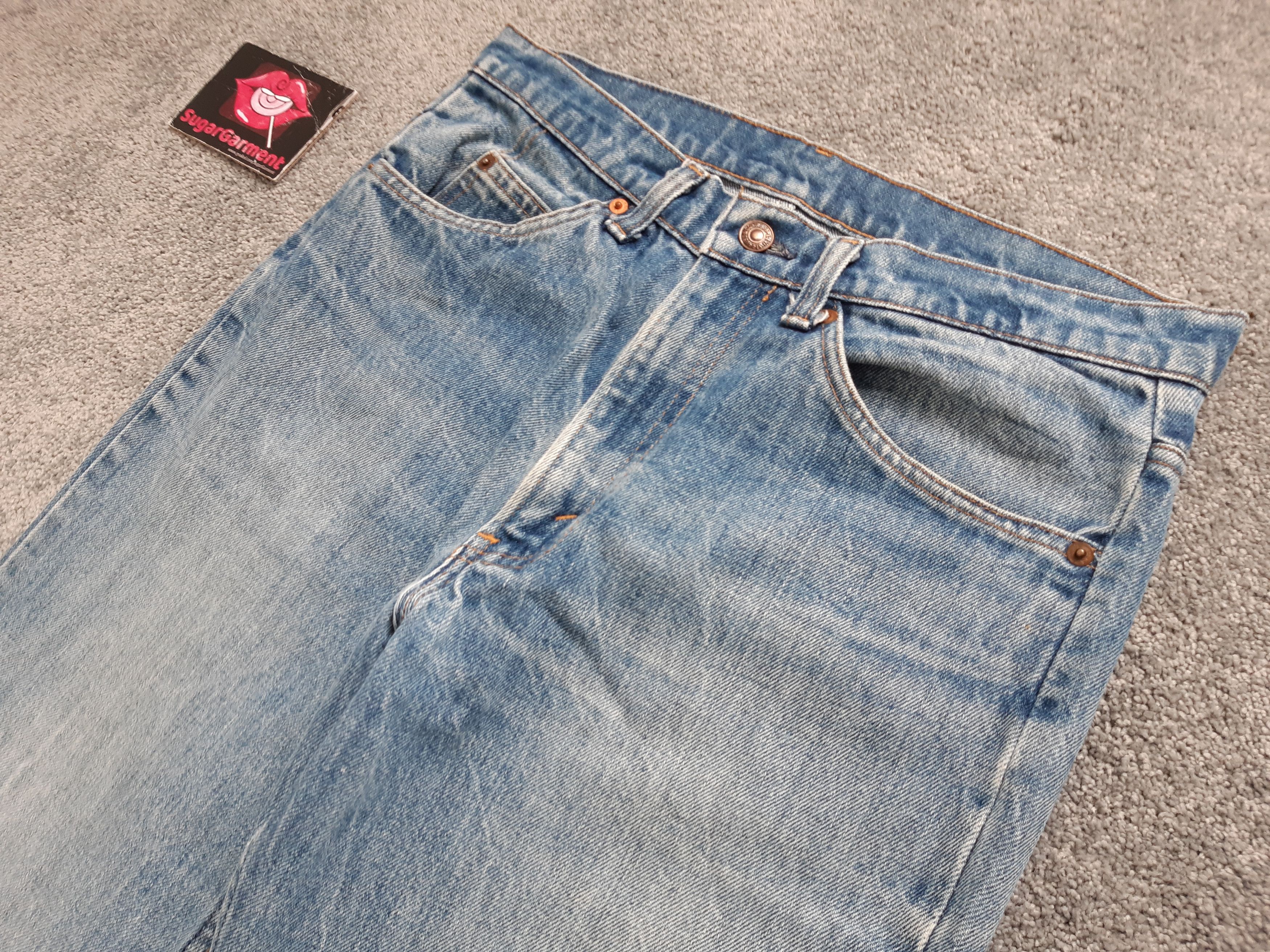 Levi's Levis 517 Jeans Bootcut Orange Tab Vintage Size US 33 - 2 Thumbnail