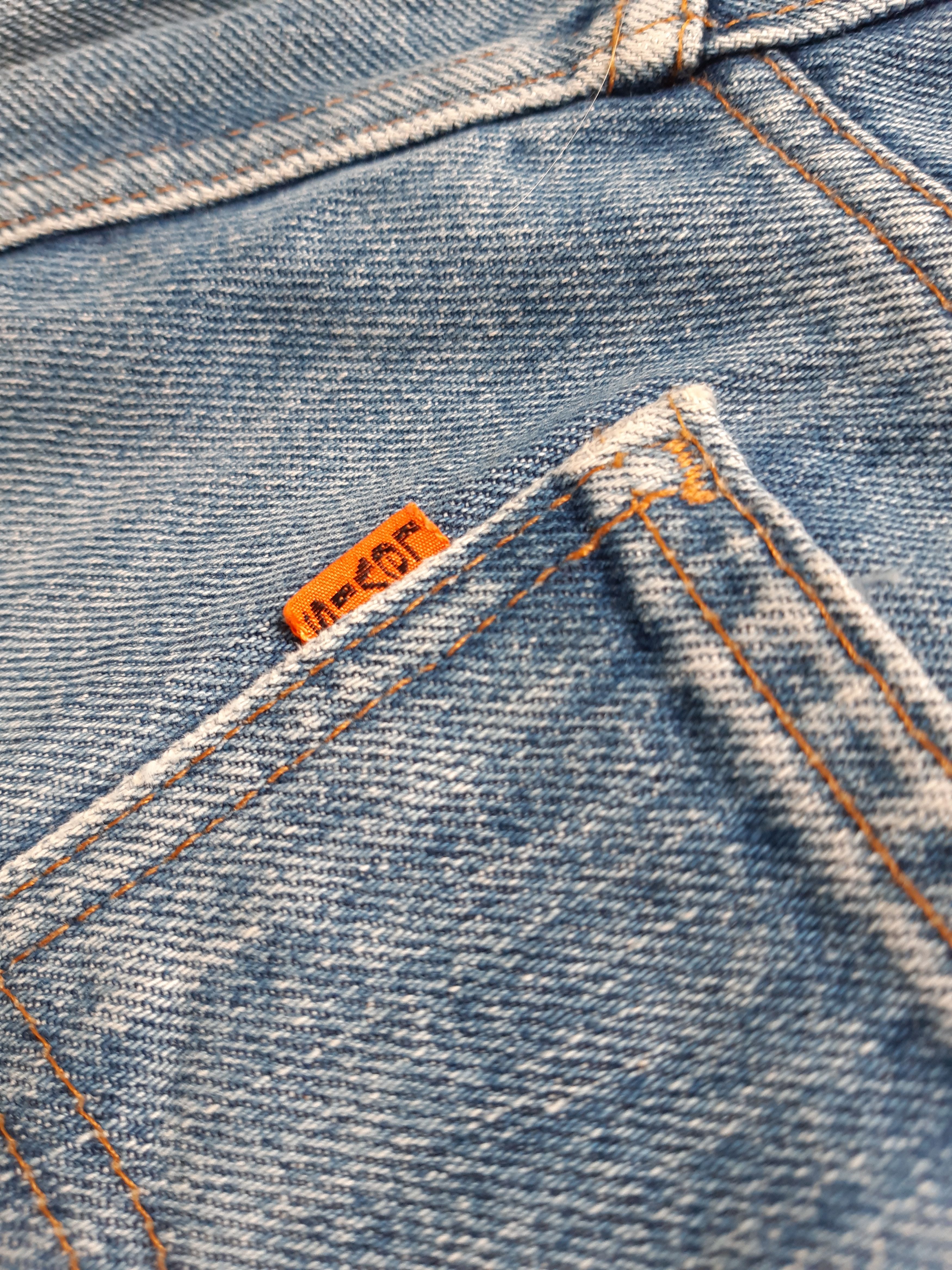 Levi's Levis 517 Jeans Bootcut Orange Tab Vintage Size US 33 - 10 Thumbnail