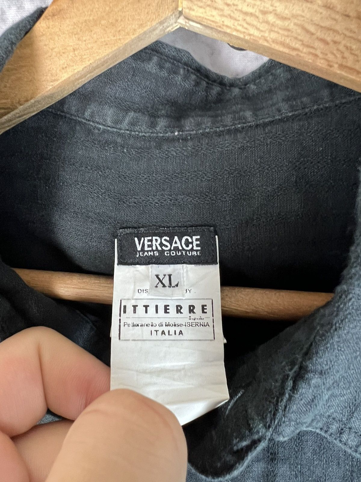 Versace Versace Jeans Coutre button up small logo shirt Size US XL / EU 56 / 4 - 3 Thumbnail