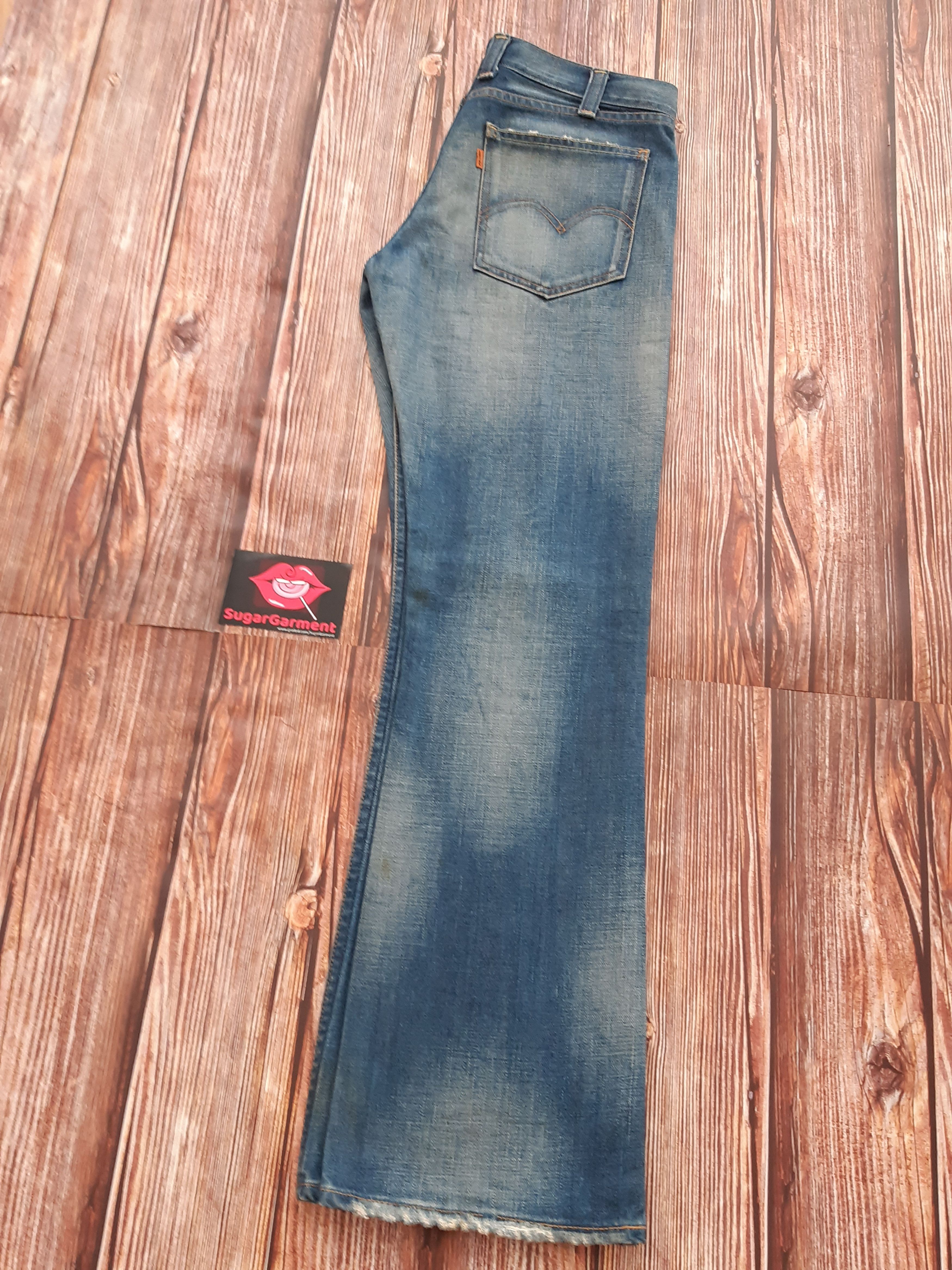 Levi's × Vintage LEVIS 607 Jeans Bootcut Flare Bell Bottom Vintage Size US 31 - 11 Thumbnail