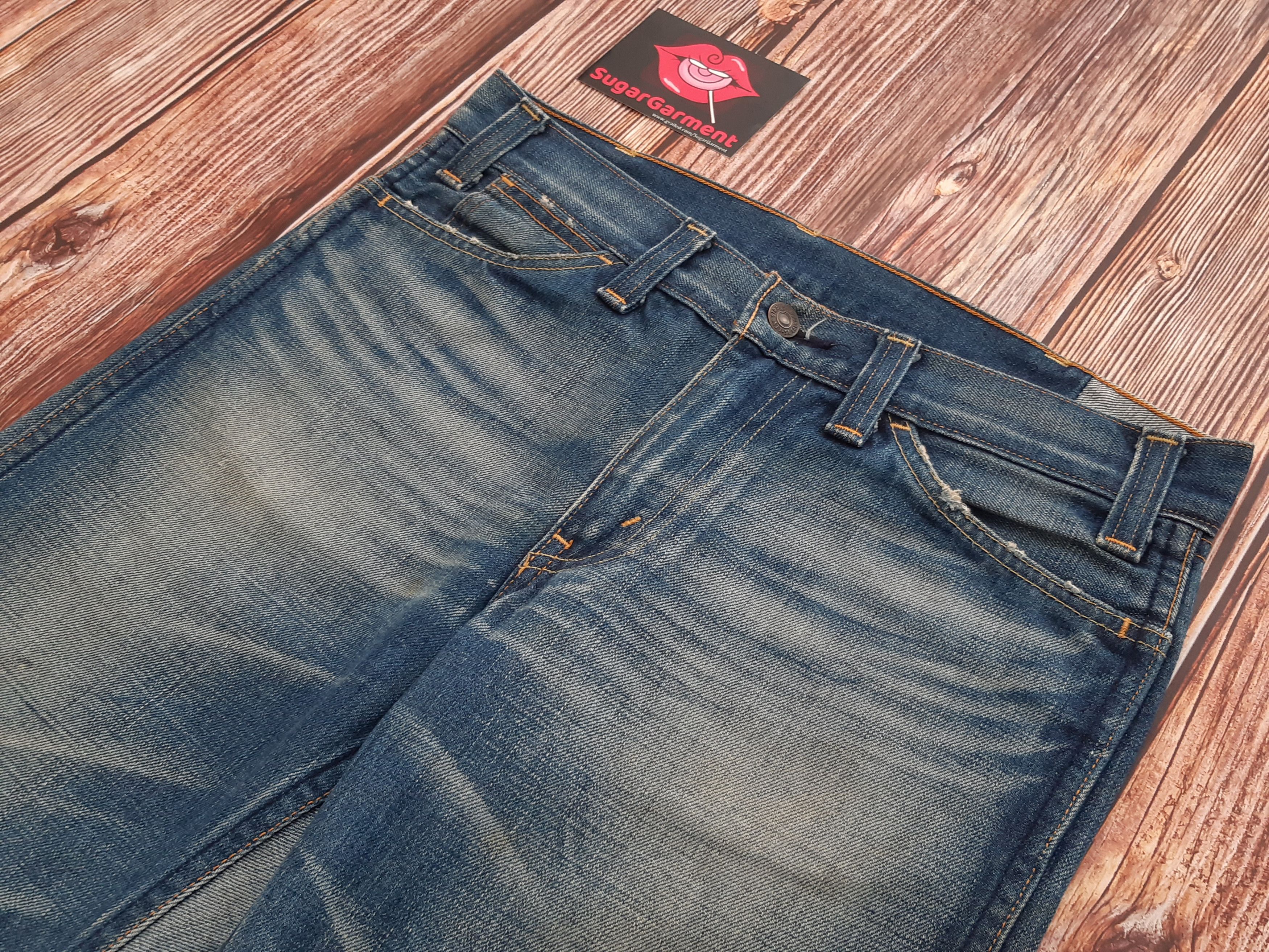 Levi's × Vintage LEVIS 607 Jeans Bootcut Flare Bell Bottom Vintage Size US 31 - 3 Thumbnail