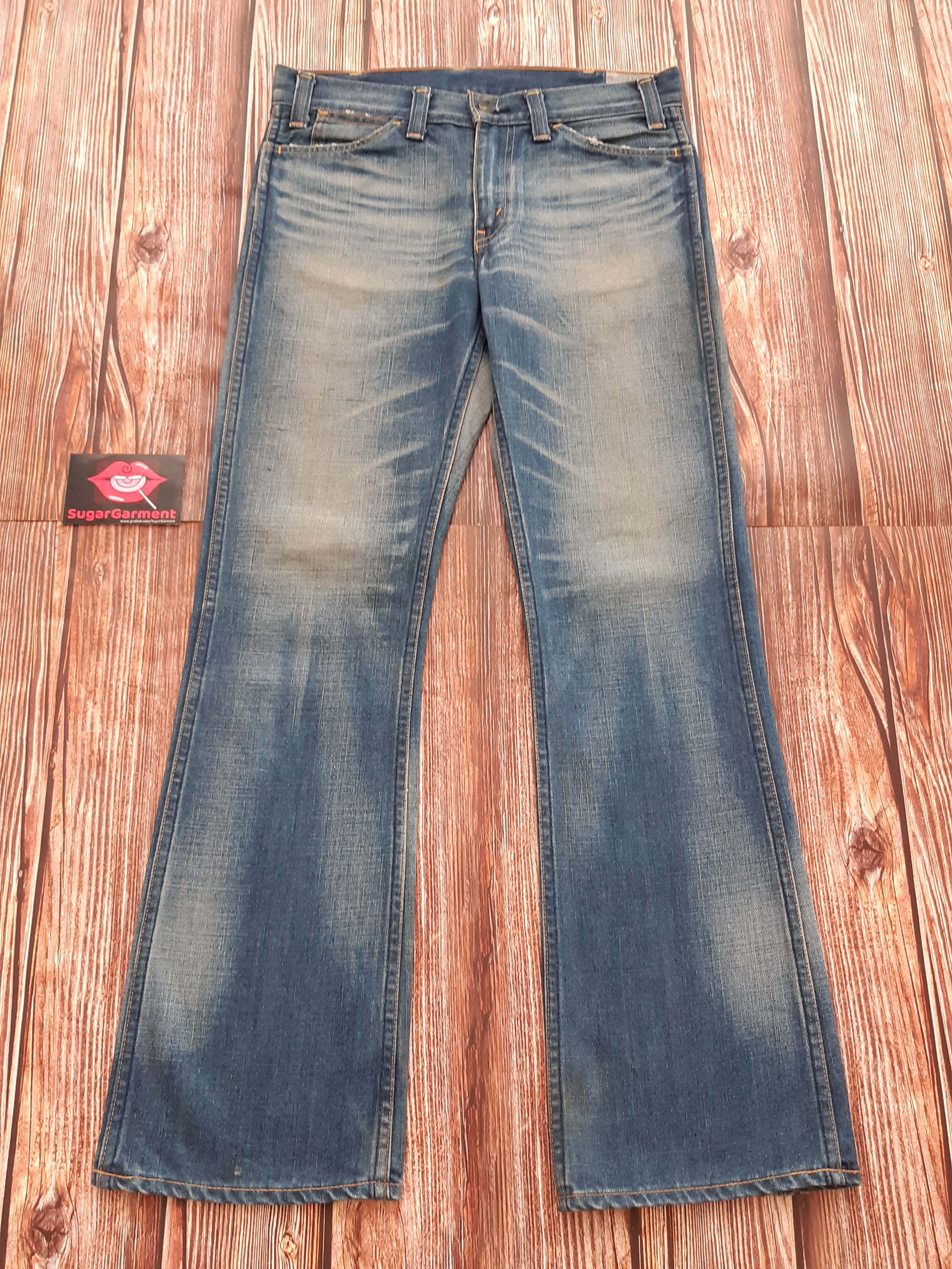 Levi's × Vintage LEVIS 607 Jeans Bootcut Flare Bell Bottom Vintage Size US 31 - 1 Thumbnail