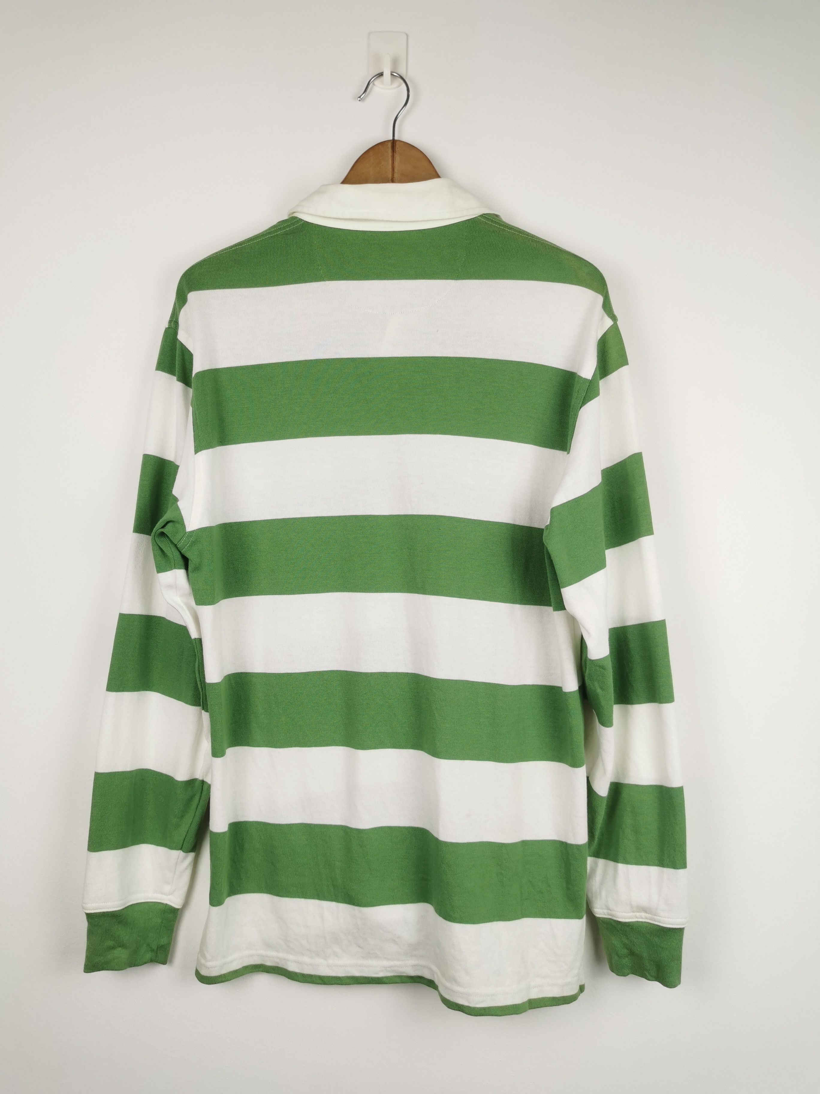 Brooks Brothers × Vintage Brooks Brothers Striped Long Sleeve Rugby Polo Shirt Size US S / EU 44-46 / 1 - 5 Thumbnail