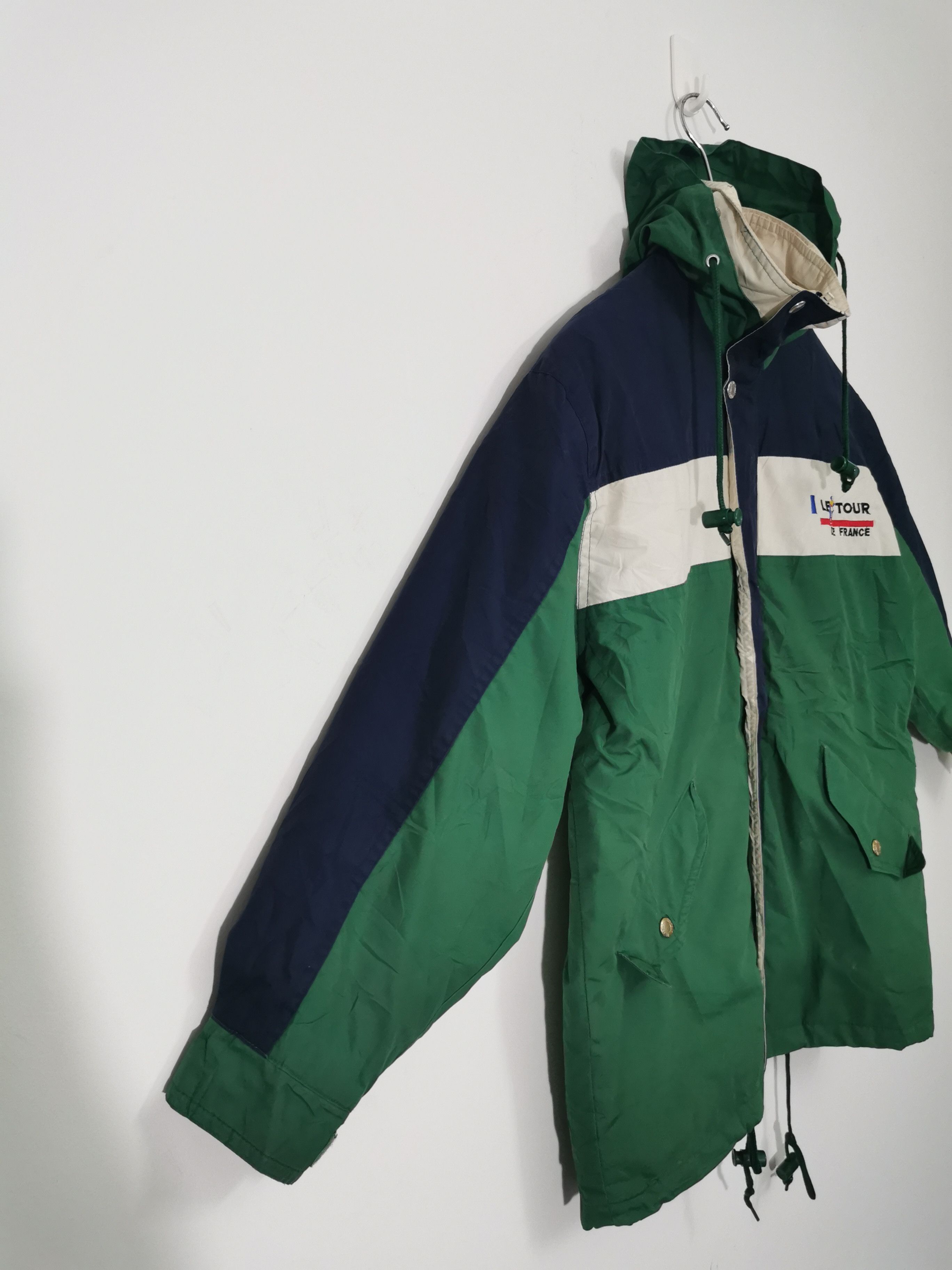 Vintage Le Tour De France Hoodie Parka Jacket Size US M / EU 48-50 / 2 - 3 Thumbnail