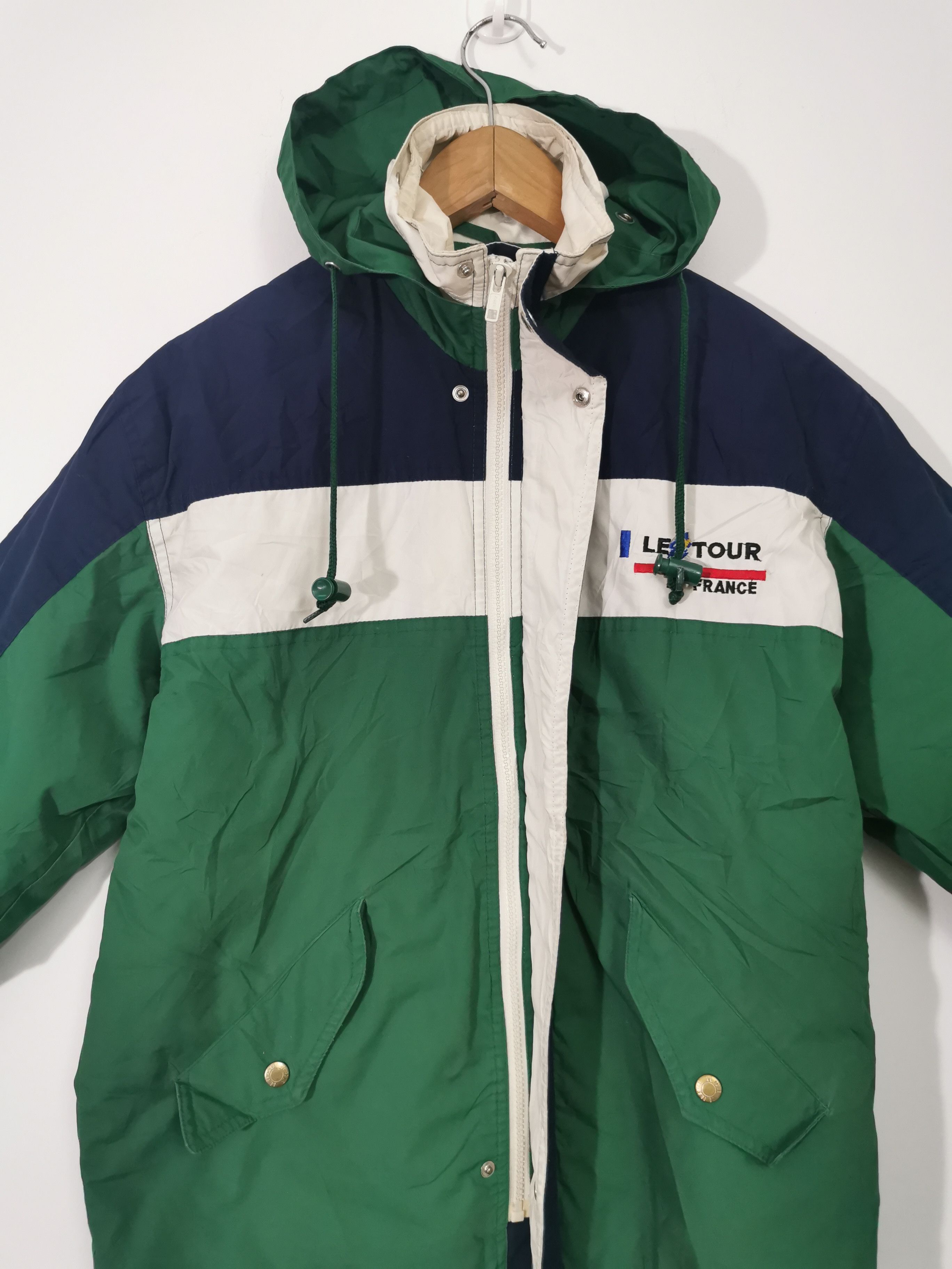 Vintage Le Tour De France Hoodie Parka Jacket Size US M / EU 48-50 / 2 - 4 Thumbnail