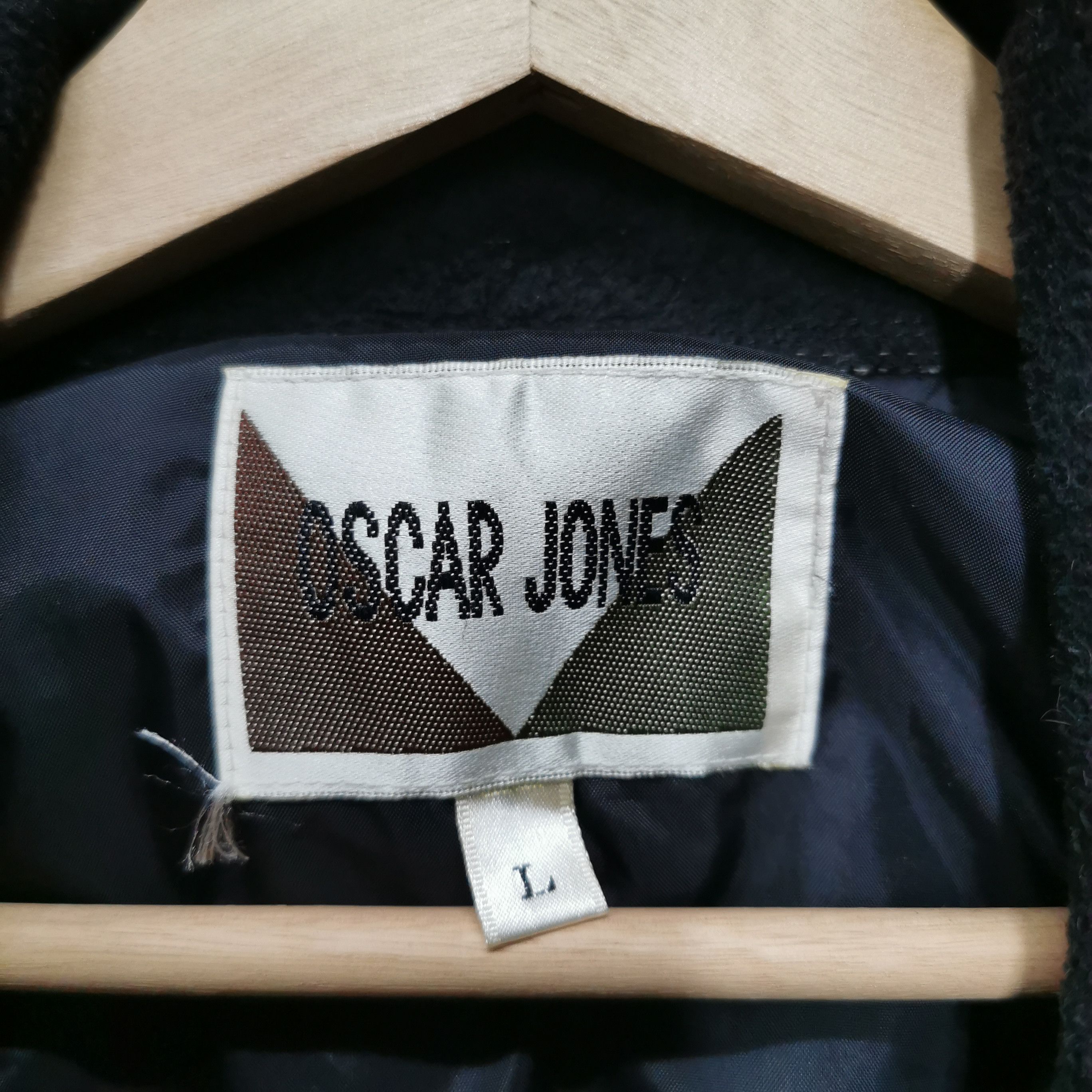 Japanese Brand Vintage oscar jones fleece pile sweater Size US L / EU 52-54 / 3 - 3 Thumbnail
