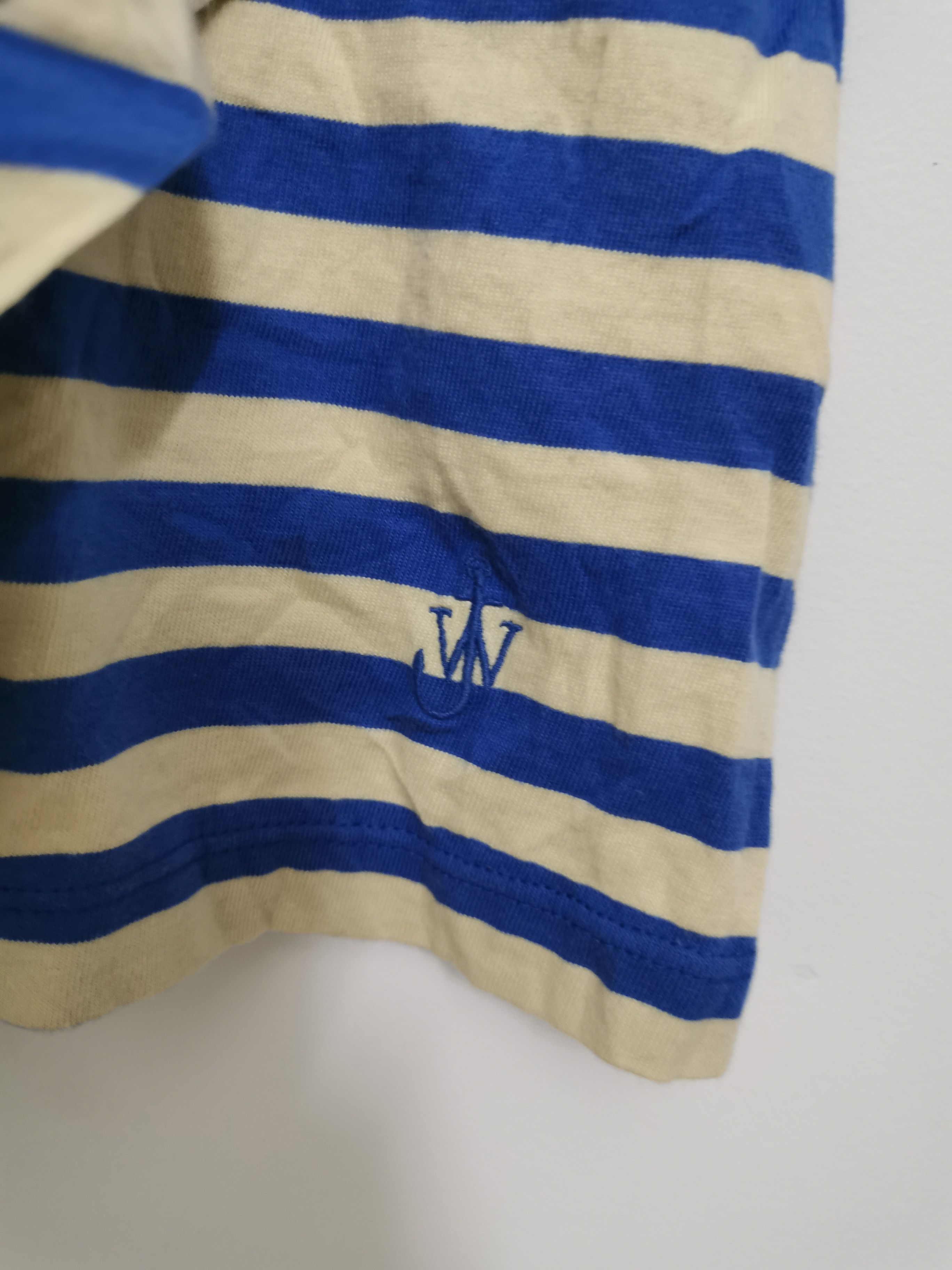 JW Anderson × Uniqlo JW Anderson X Uniqlo Stripe Ruffle Shirt Size L / US 10 / IT 46 - 5 Thumbnail