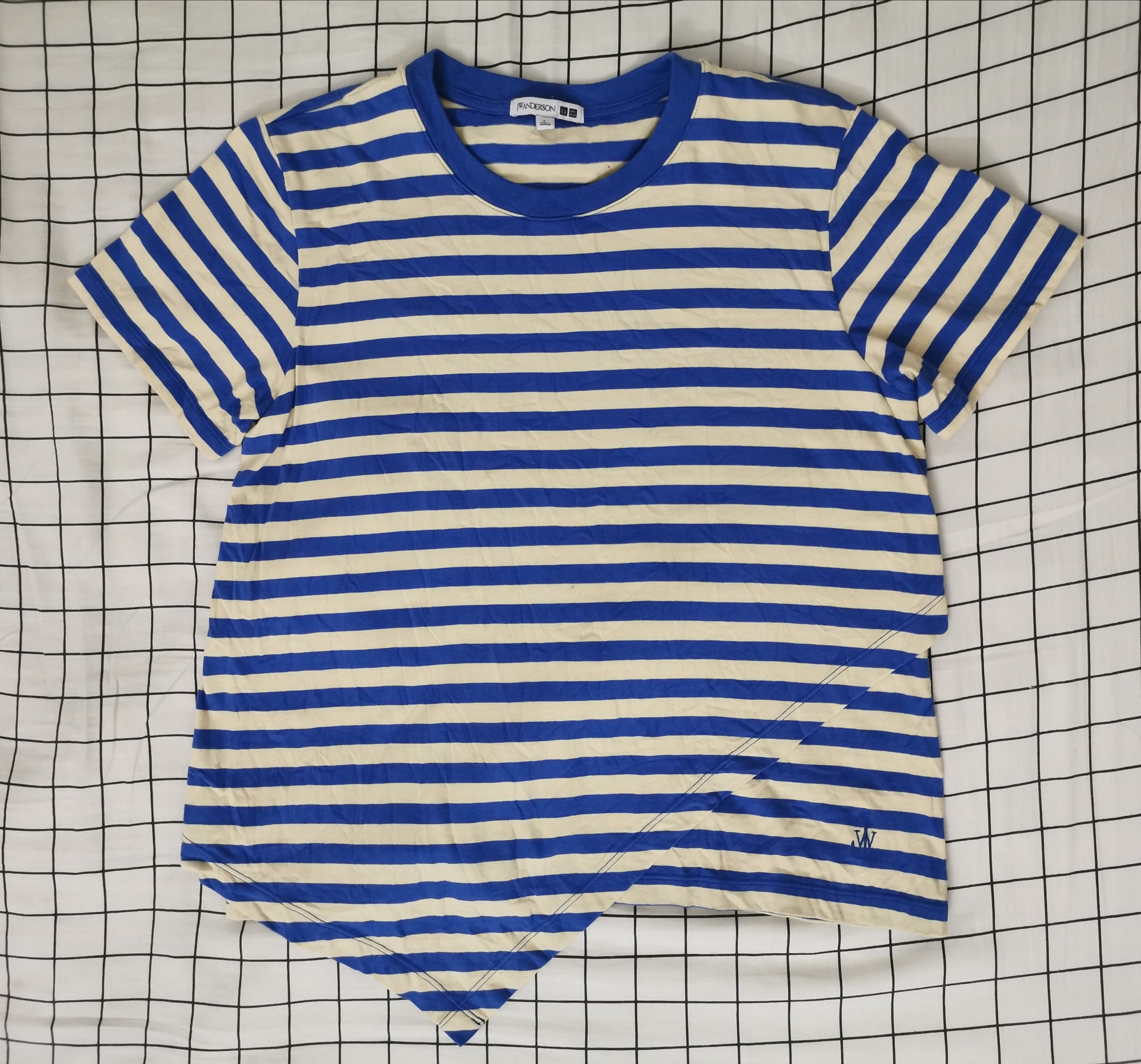 JW Anderson × Uniqlo JW Anderson X Uniqlo Stripe Ruffle Shirt Size L / US 10 / IT 46 - 8 Thumbnail