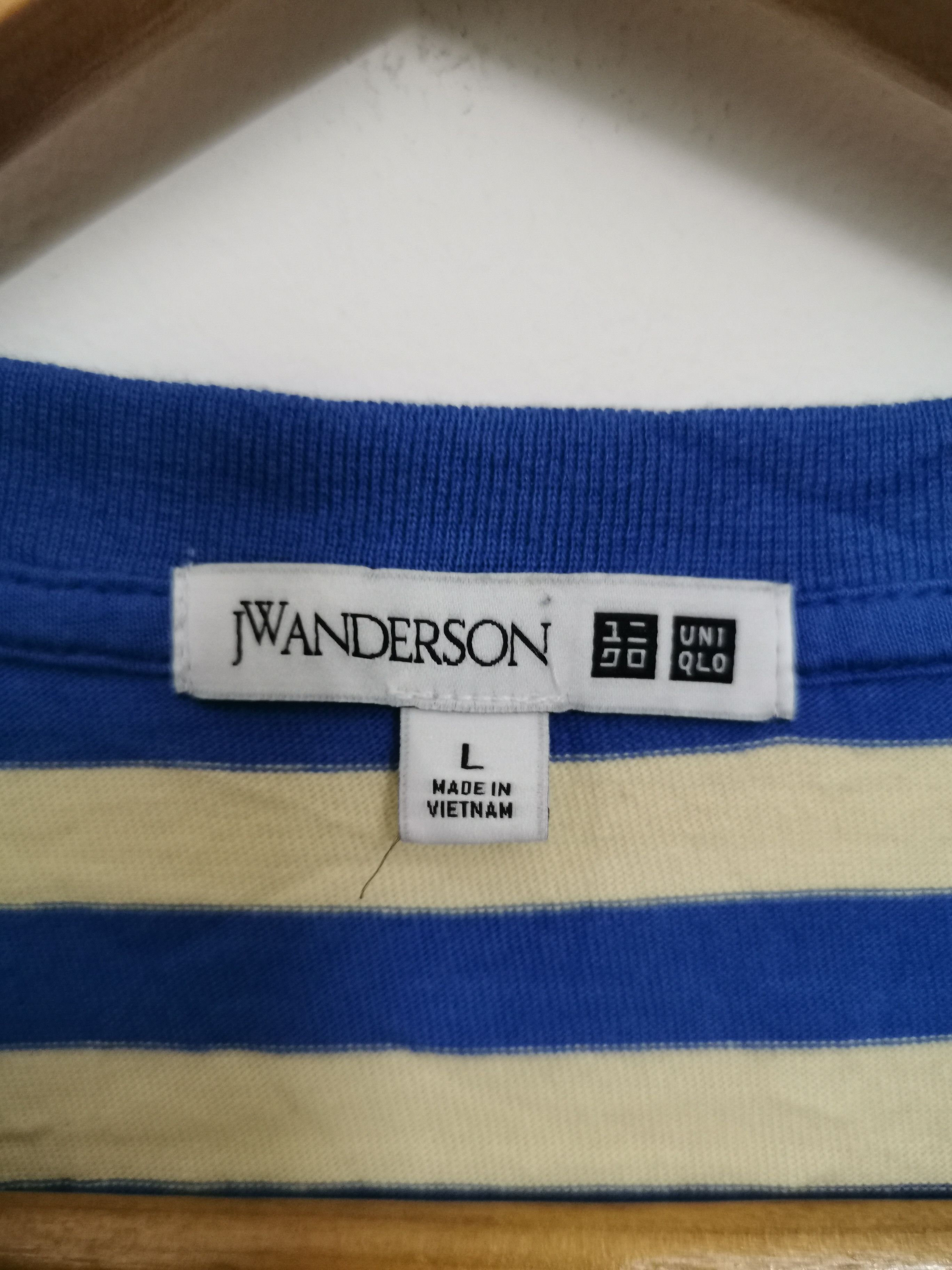 JW Anderson × Uniqlo JW Anderson X Uniqlo Stripe Ruffle Shirt Size L / US 10 / IT 46 - 7 Thumbnail