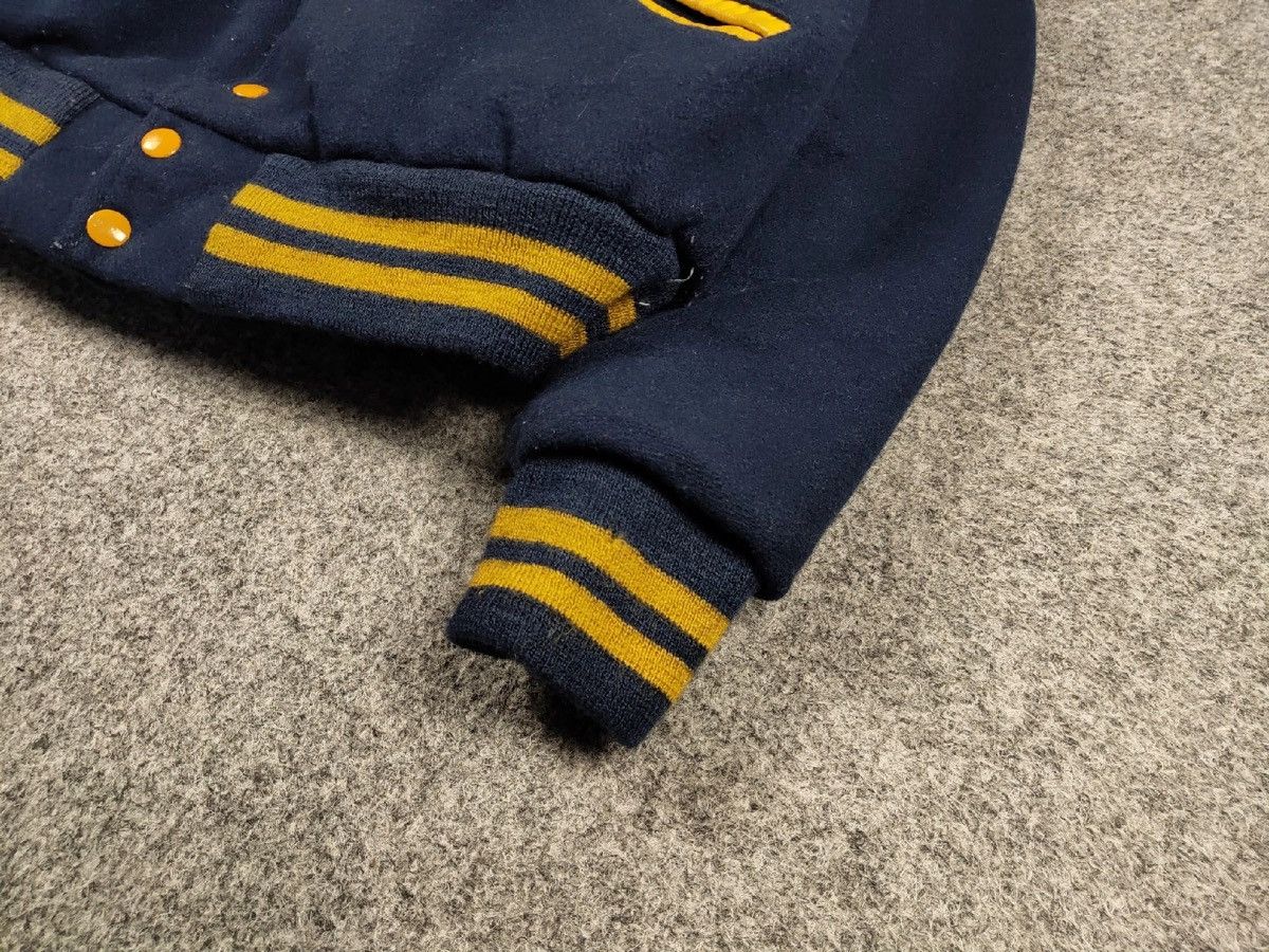 Vintage Vintage 80's Varsity Club Letterman Jacket Blue Made in USA Size US S / EU 44-46 / 1 - 5 Thumbnail