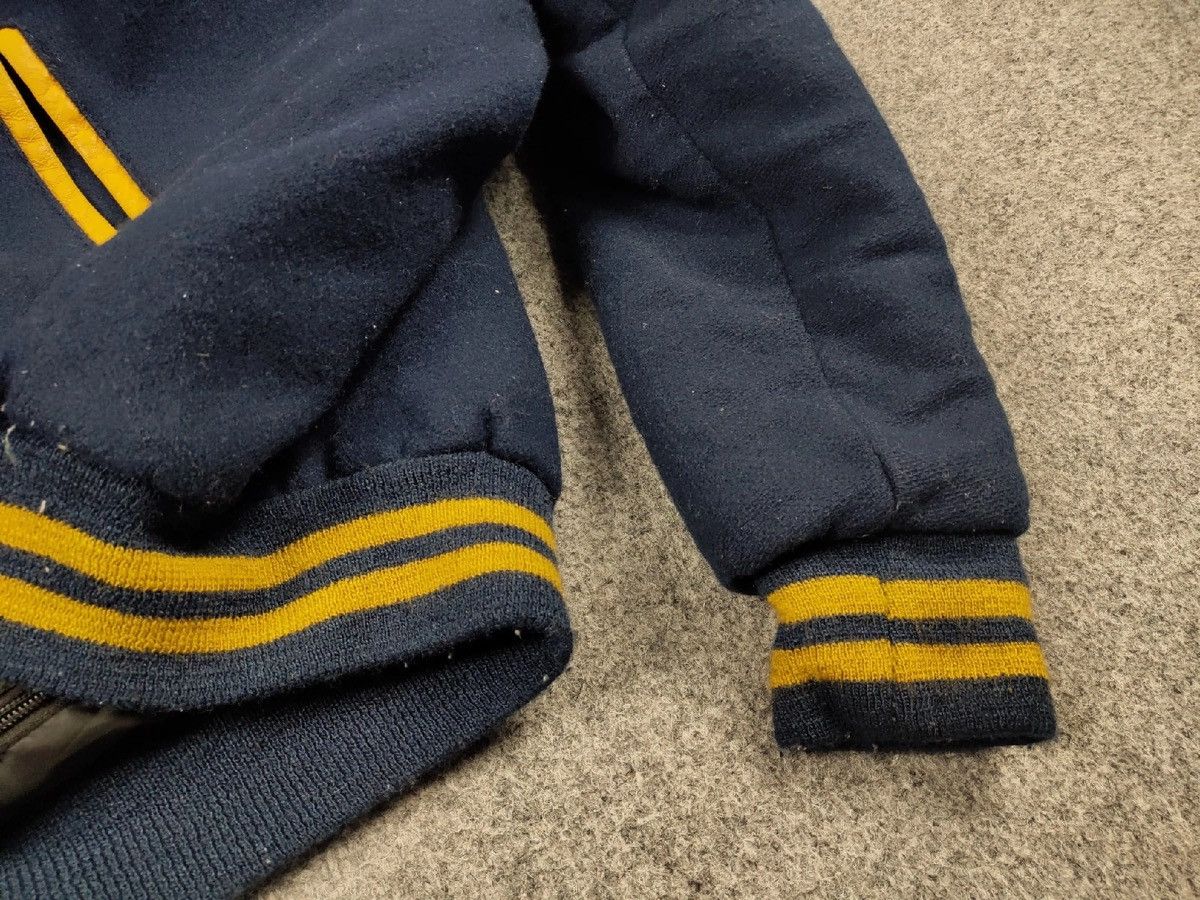 Vintage Vintage 80's Varsity Club Letterman Jacket Blue Made in USA Size US S / EU 44-46 / 1 - 20 Thumbnail