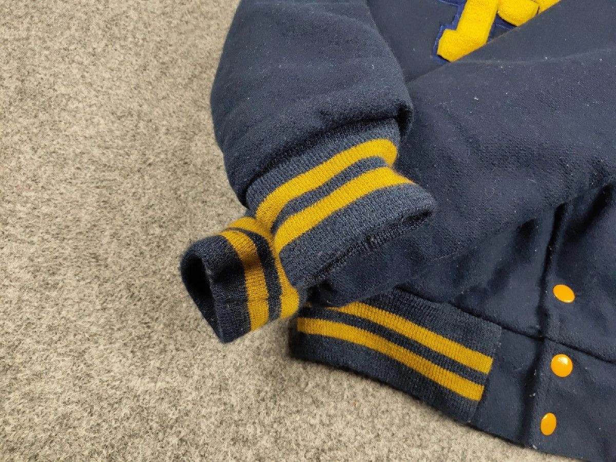 Vintage Vintage 80's Varsity Club Letterman Jacket Blue Made in USA Size US S / EU 44-46 / 1 - 13 Thumbnail
