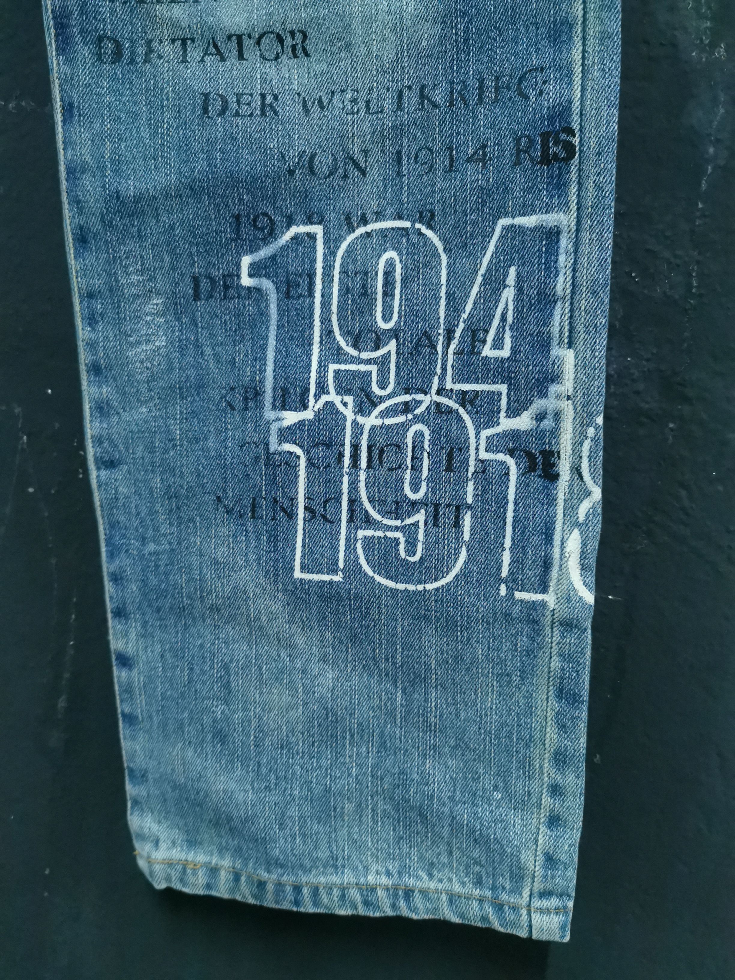 If Six Was Nine Vintage In The Attic Distressed jeans pants lgn style Size US 34 / EU 50 - 13 Thumbnail