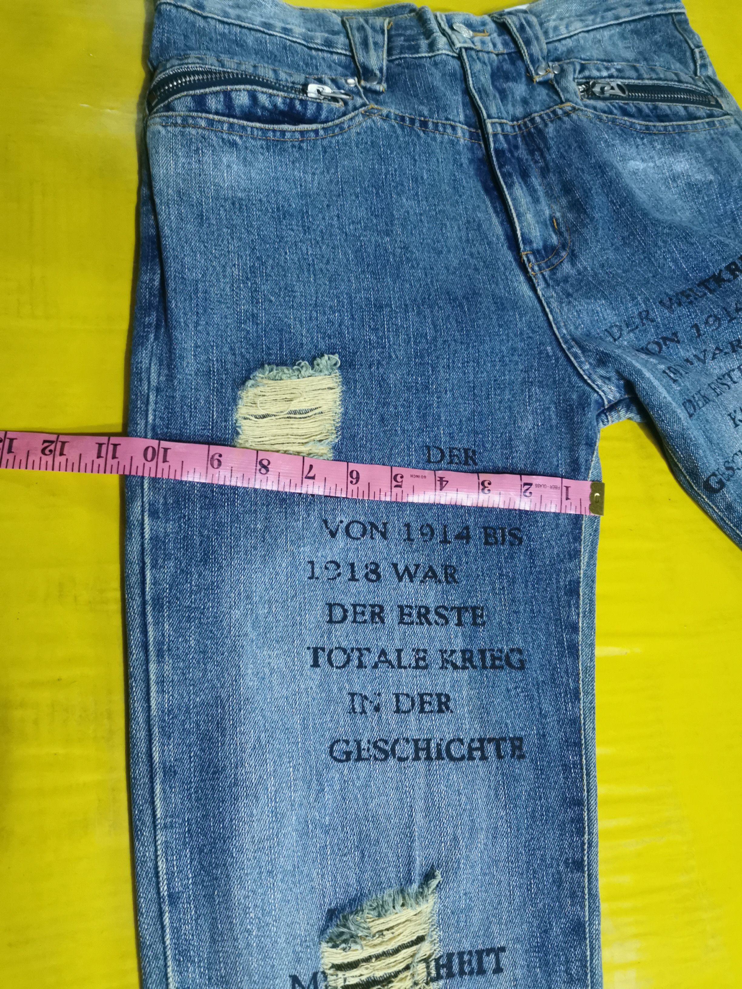 If Six Was Nine Vintage In The Attic Distressed jeans pants lgn style Size US 34 / EU 50 - 22 Thumbnail
