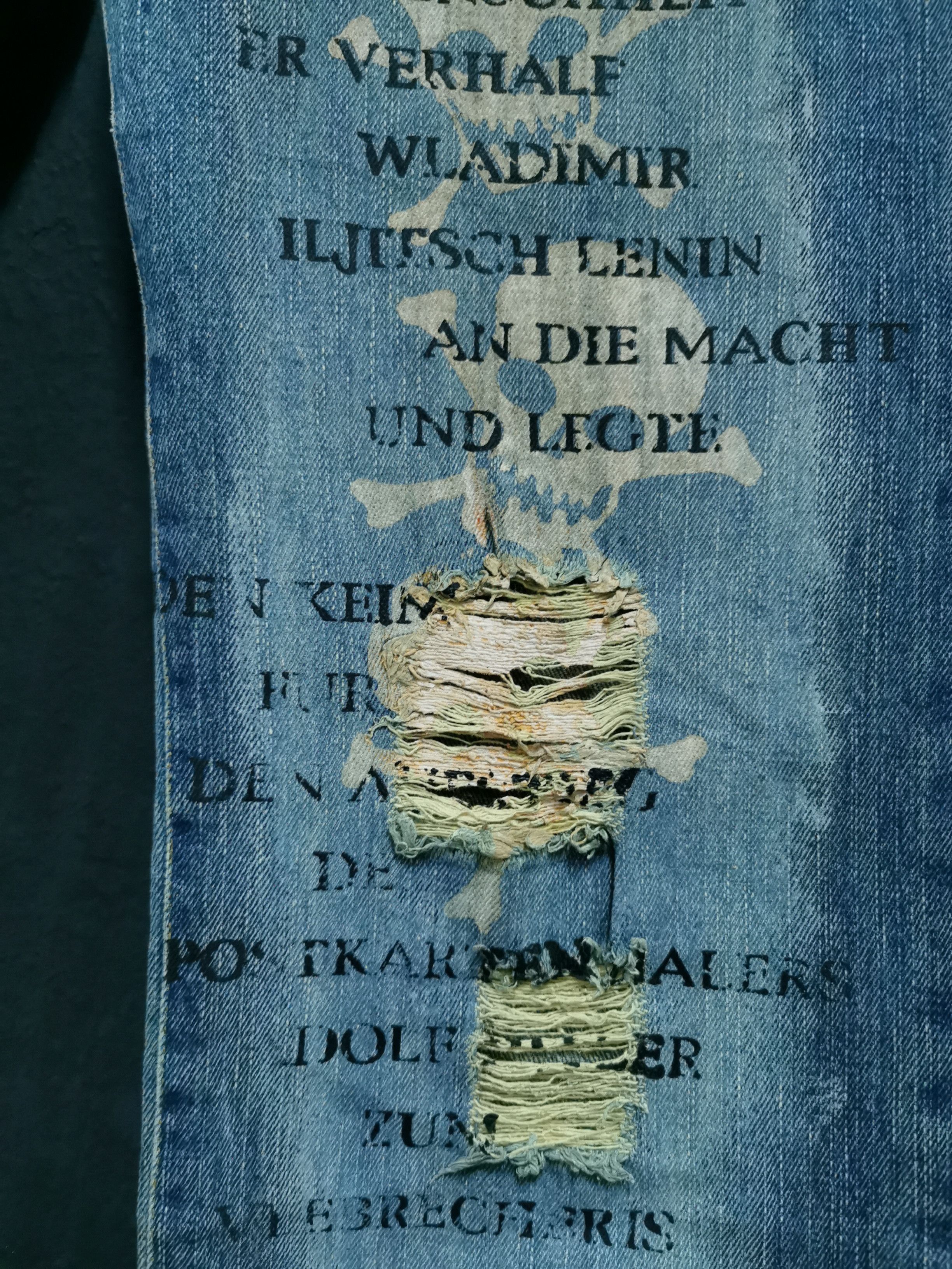 If Six Was Nine Vintage In The Attic Distressed jeans pants lgn style Size US 34 / EU 50 - 14 Thumbnail