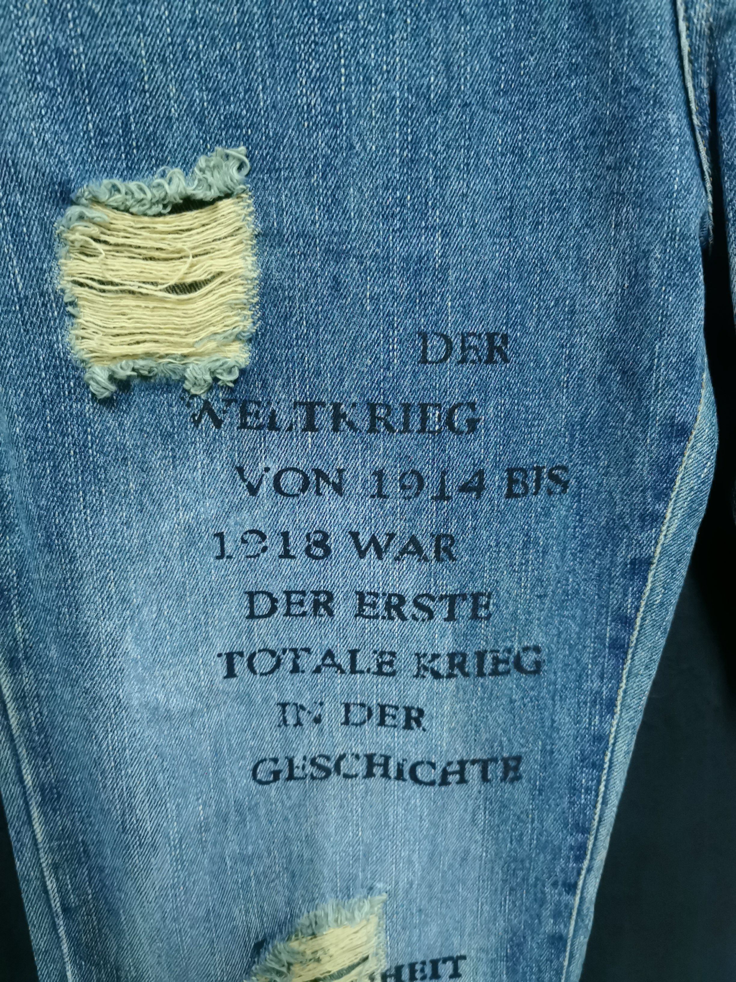 If Six Was Nine Vintage In The Attic Distressed jeans pants lgn style Size US 34 / EU 50 - 2 Thumbnail