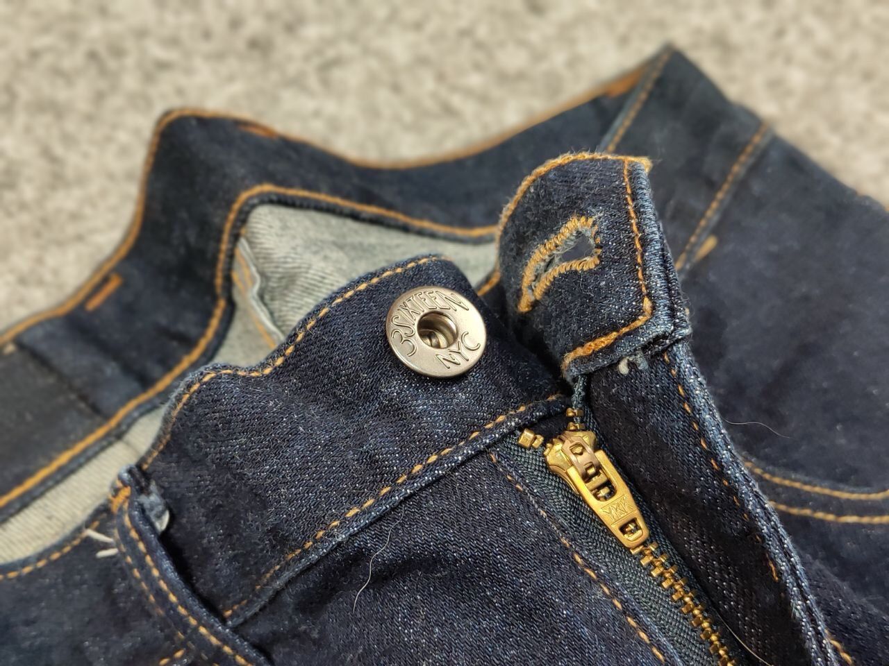 3sixteen 3Sixteen Tough Dolls 14oz Japan Selvedge Cone Denim Jeans Size US 29 - 12 Thumbnail