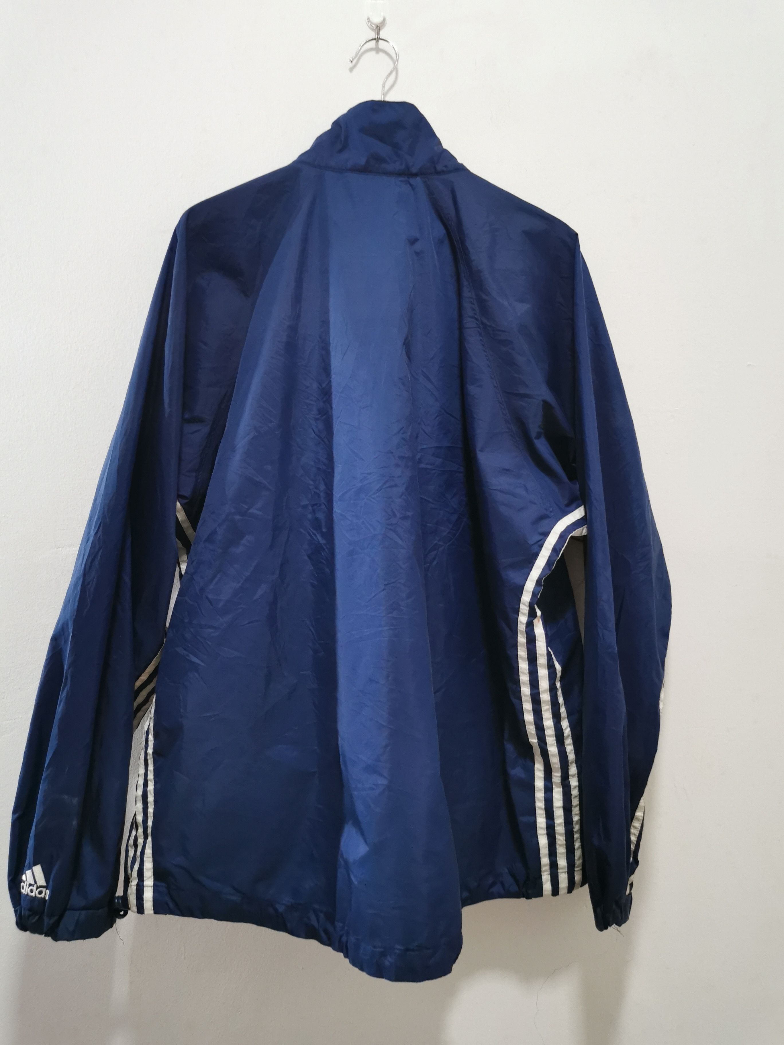 Adidas × New York Yankees × Vintage Vintage Adidas NY Yankees Anorak Windbreaker Size US L / EU 52-54 / 3 - 6 Thumbnail