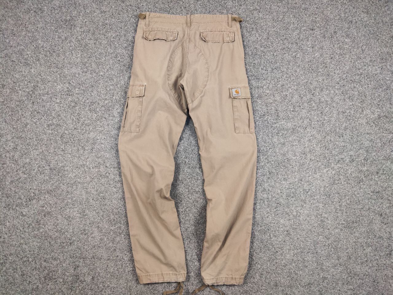 Carhartt Vintage 90's Carhartt WIP Aviation Beige Cargo Pants Travis Size US 30 / EU 46 - 12 Thumbnail
