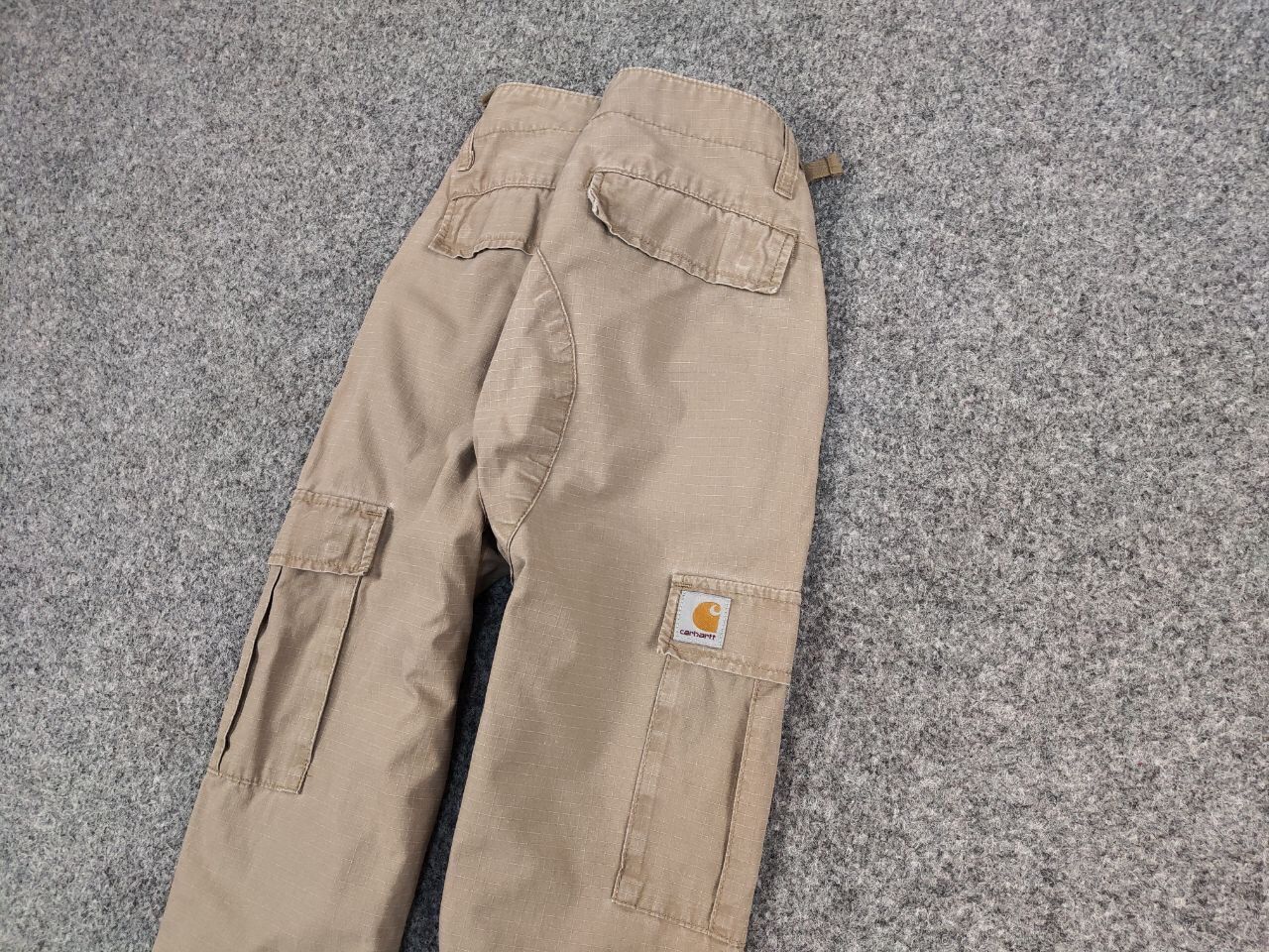 Carhartt Vintage 90's Carhartt WIP Aviation Beige Cargo Pants Travis Size US 30 / EU 46 - 4 Thumbnail