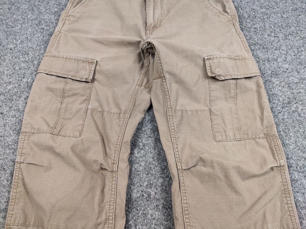 Carhartt Vintage 90's Carhartt WIP Aviation Beige Cargo Pants Travis Size US 30 / EU 46 - 15 Thumbnail