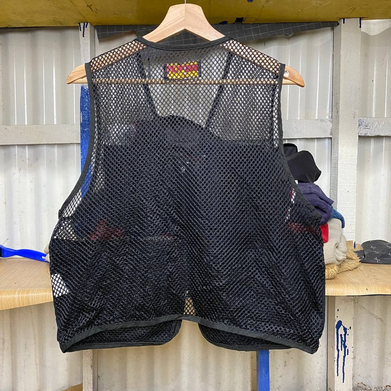 Japanese Brand Vintage Mesh BIG RUN TACTICAL Fishing Outdoor vest Size US M / EU 48-50 / 2 - 3 Thumbnail