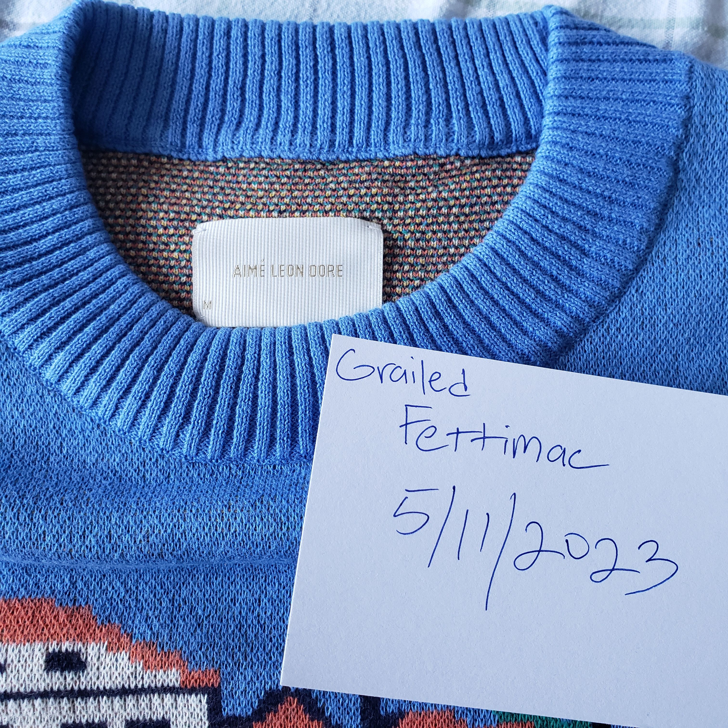 Aime Leon Dore Aime Leon Dore seatown Molyvos knit sweater Size US M / EU 48-50 / 2 - 6 Thumbnail