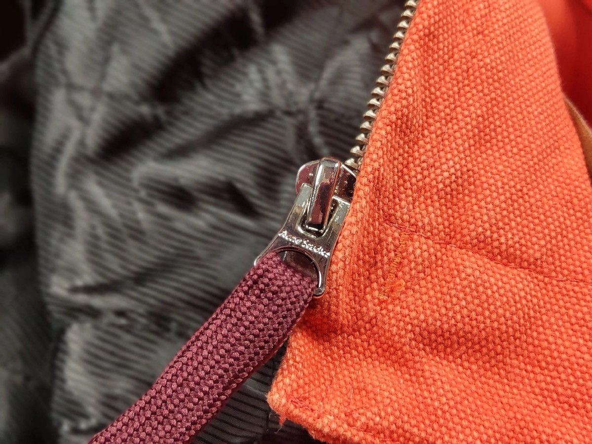 Acne Studios Acne Studios Padded Face Orange stonewashed canvas Jacket Size US M / EU 48-50 / 2 - 16 Thumbnail