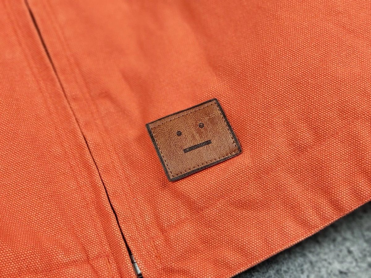 Acne Studios Acne Studios Padded Face Orange stonewashed canvas Jacket Size US M / EU 48-50 / 2 - 6 Thumbnail